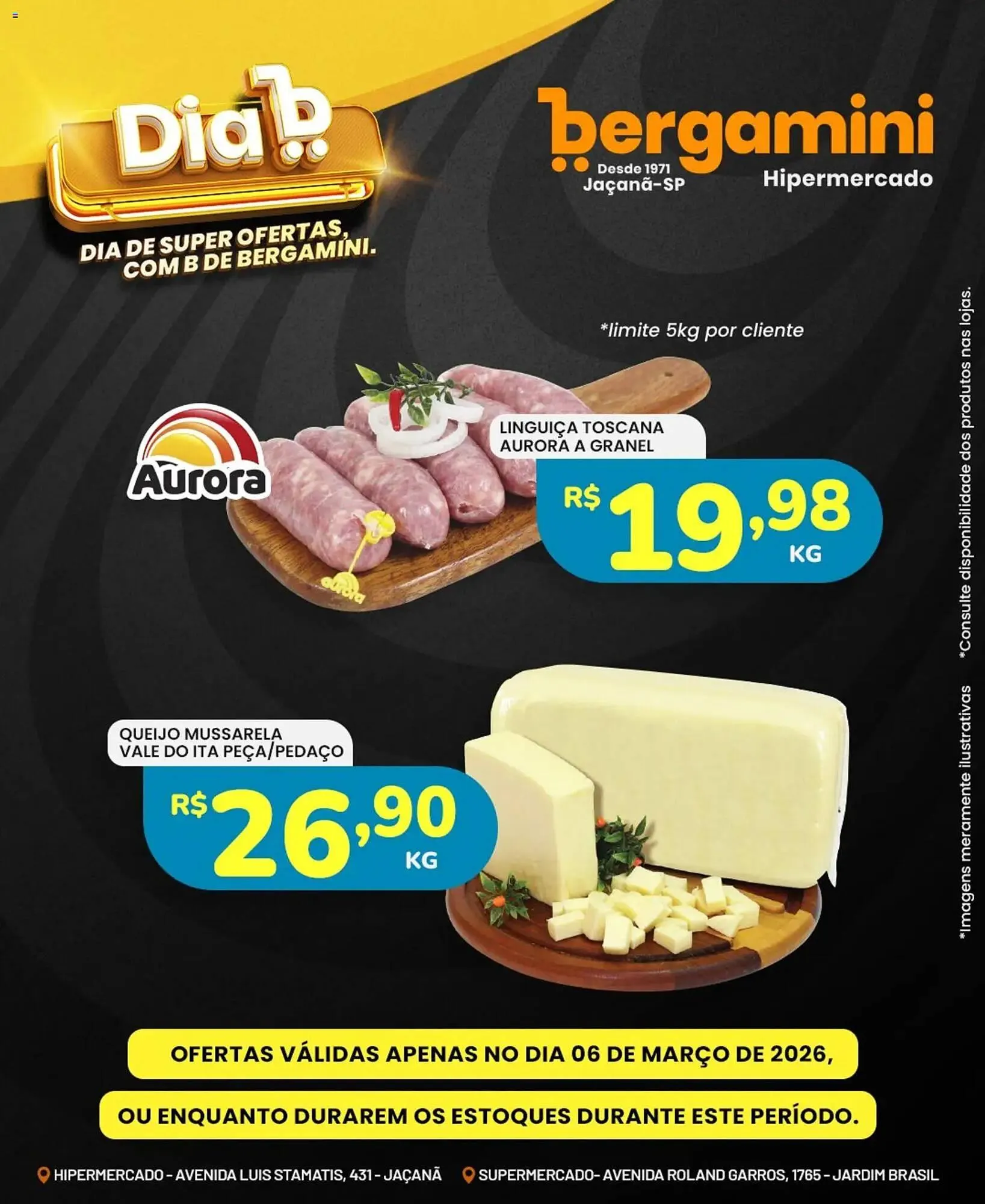 Encarte de Catálogo Supermercado Bergamini 6 de março até 6 de março 2026 - Pagina 6