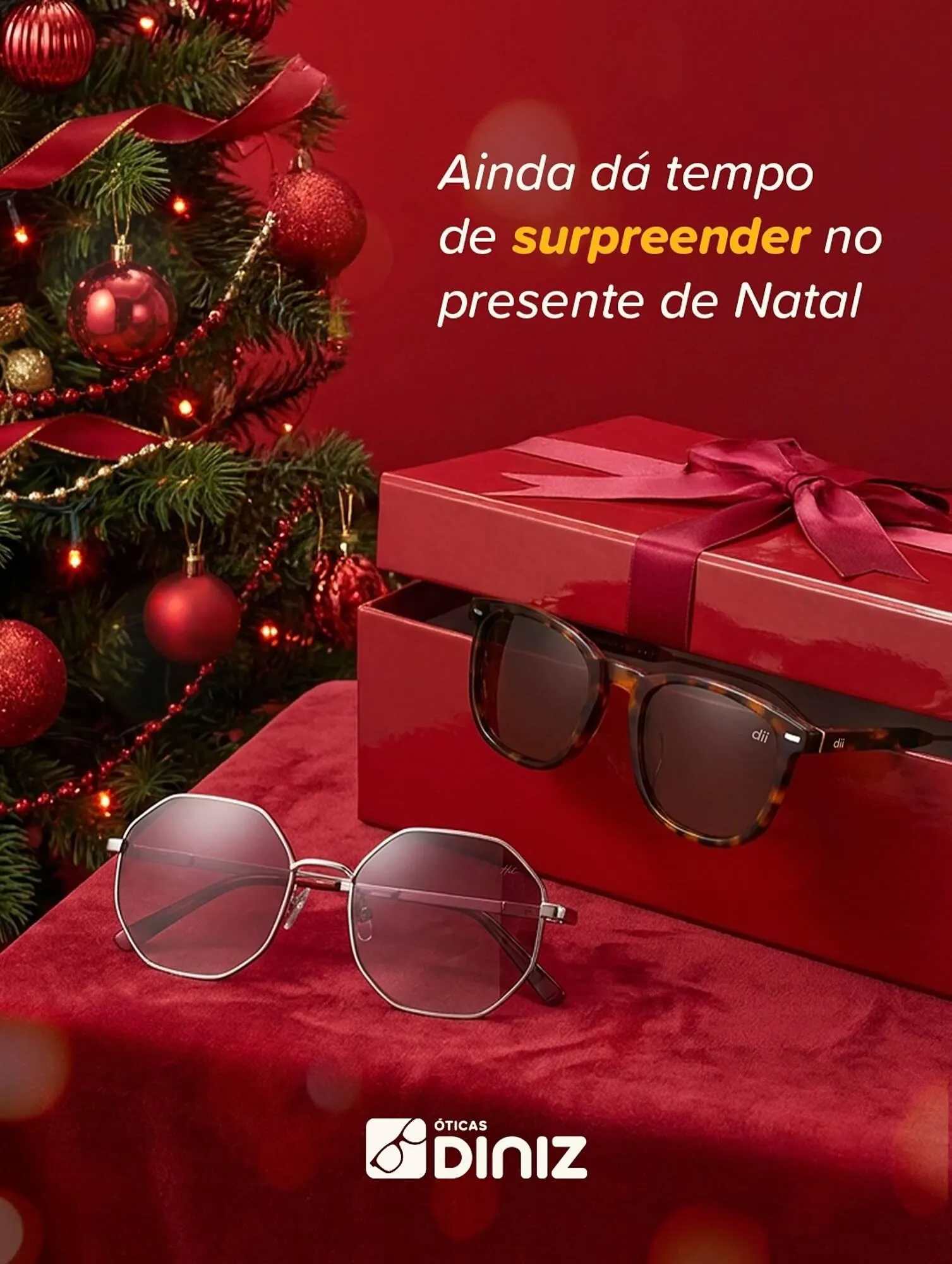Encarte de Catálogo Óticas Diniz 21 de dezembro até 31 de dezembro 2025 - Pagina 1