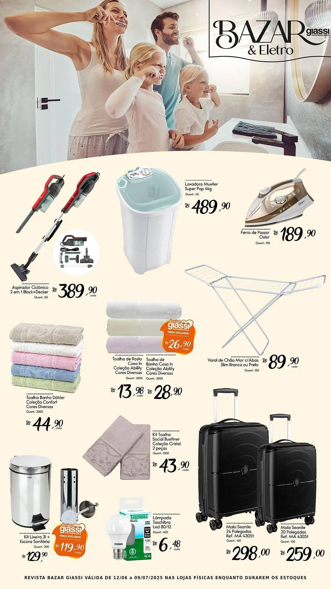 Encarte de Catálogo Giassi Supermercados 12 de junho até 9 de julho 2025 - Pagina 9