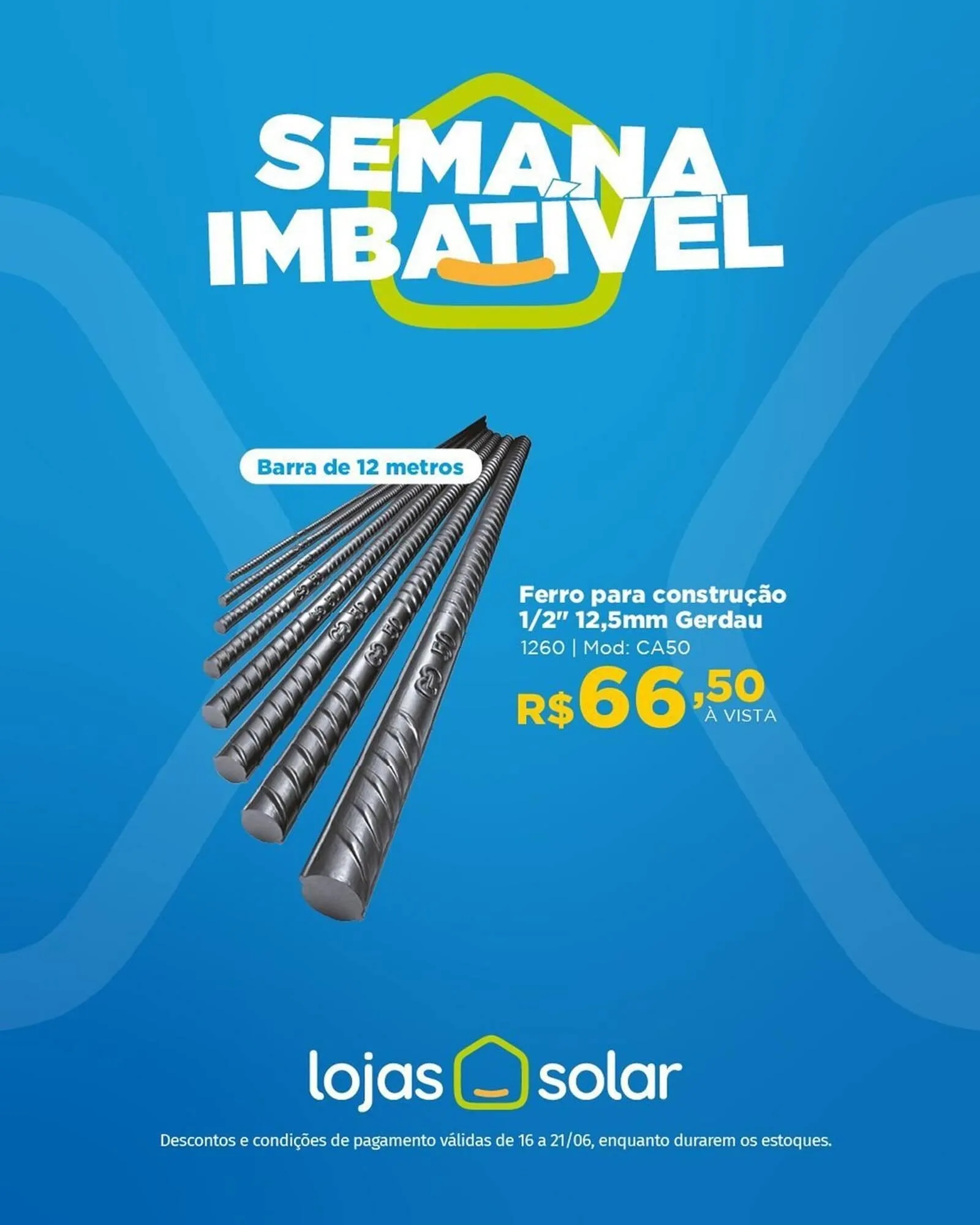 Encarte de Catálogo Lojas Solar 16 de junho até 21 de junho 2025 - Pagina 1
