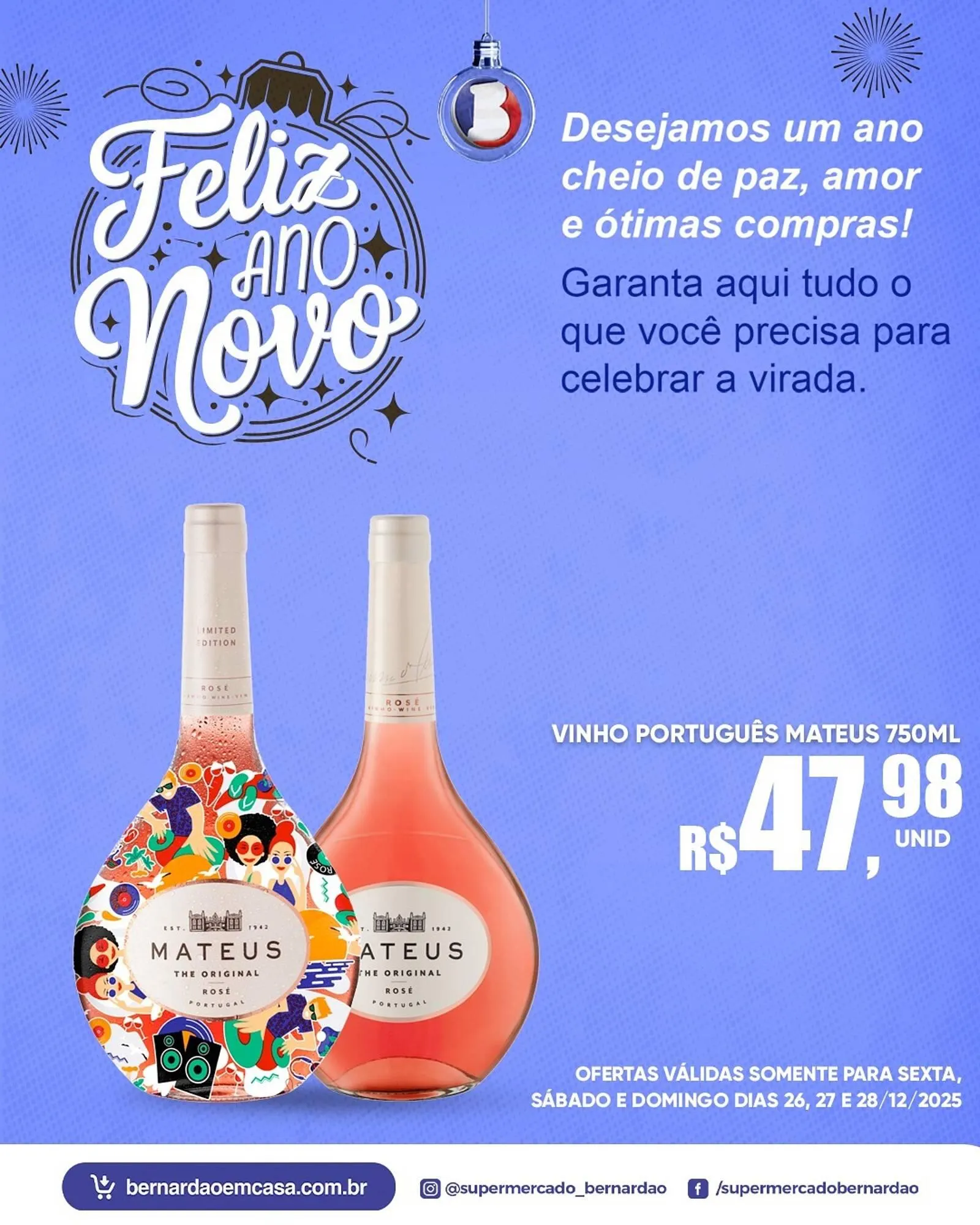 Encarte de Catálogo Supermercado Bernardão 27 de dezembro até 28 de dezembro 2025 - Pagina 5