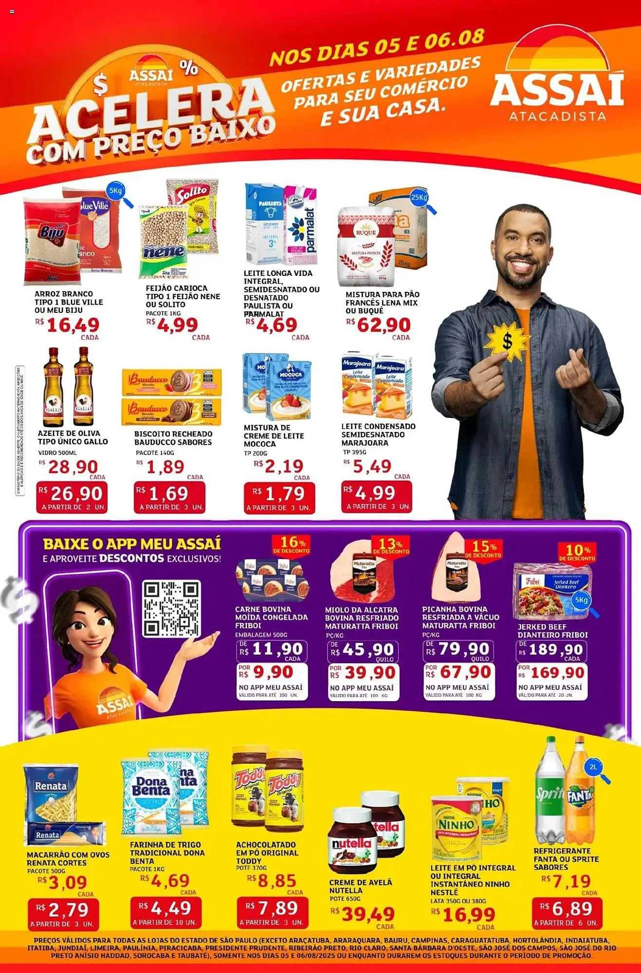 Encarte de Catálogo Assaí Atacadista 5 de agosto até 6 de agosto 2025 - Pagina 1