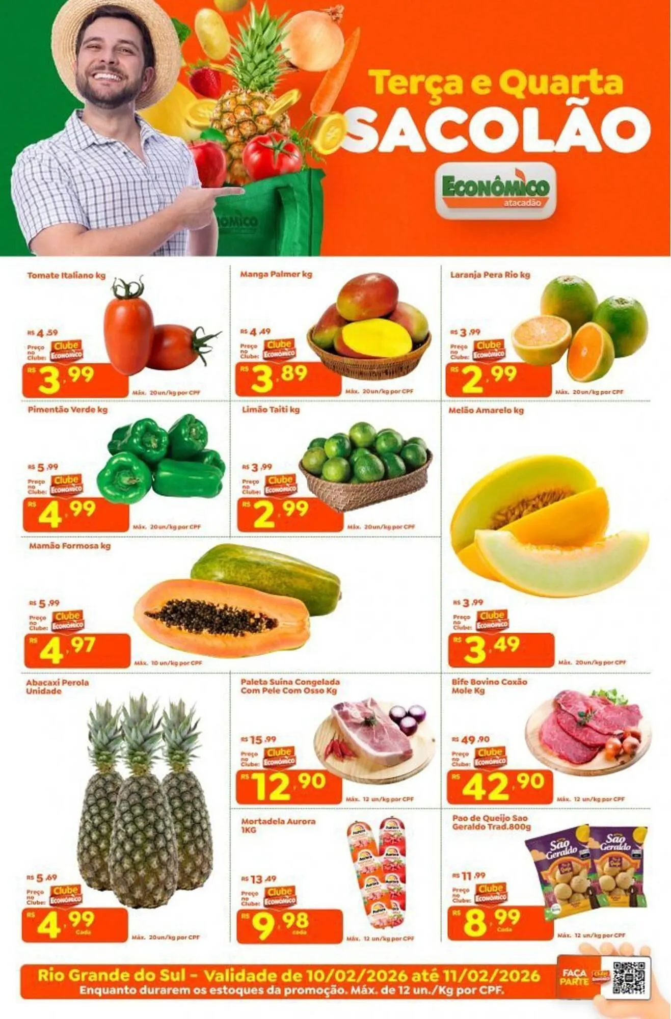 Encarte de Catálogo Econômico Atacadão 10 de fevereiro até 13 de fevereiro 2026 - Pagina 3