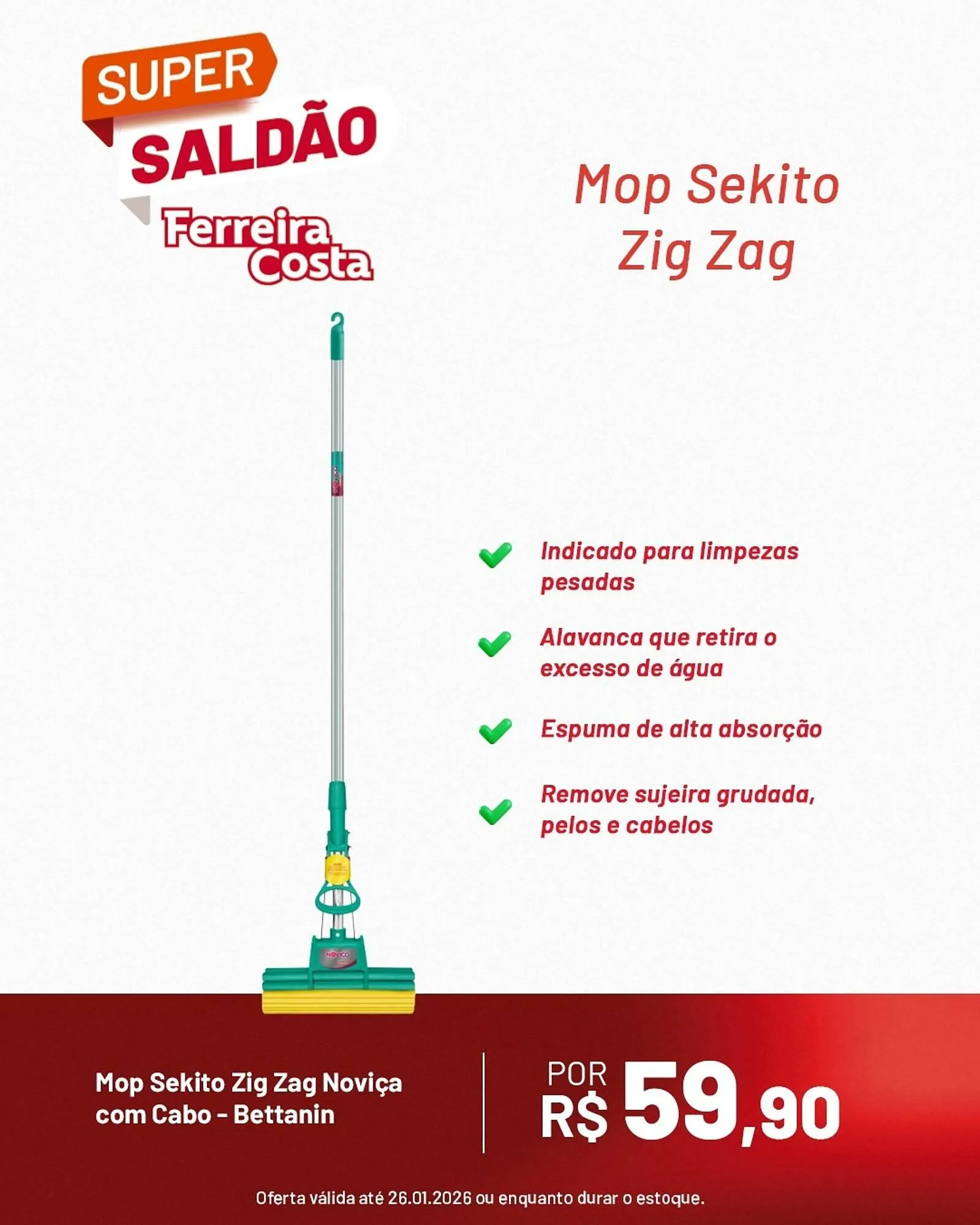 Encarte de Encarte Ferreira Costa 17 de janeiro até 26 de janeiro 2026 - Pagina 2