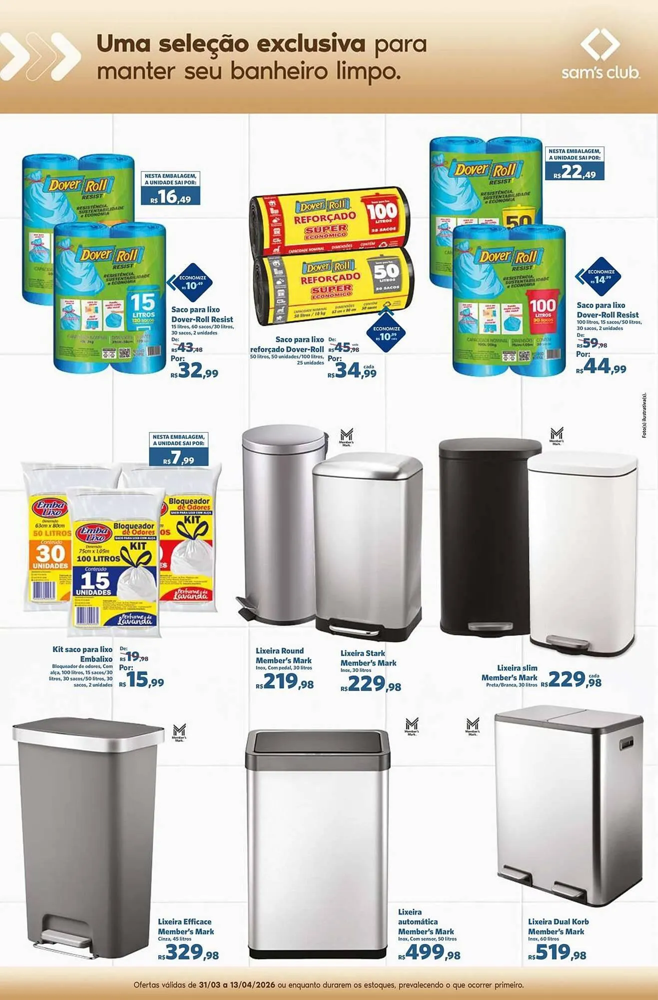 Encarte de Folheto Sam's Club 31 de março até 13 de abril 2026 - Pagina 10