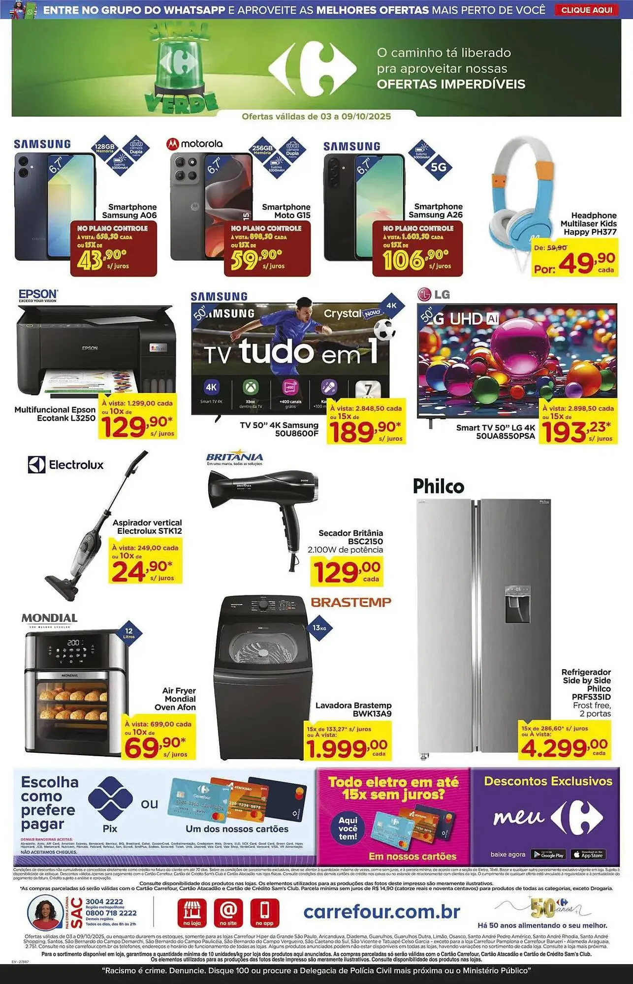 Encarte de Folheto Carrefour 3 de outubro até 9 de outubro 2025 - Pagina 24