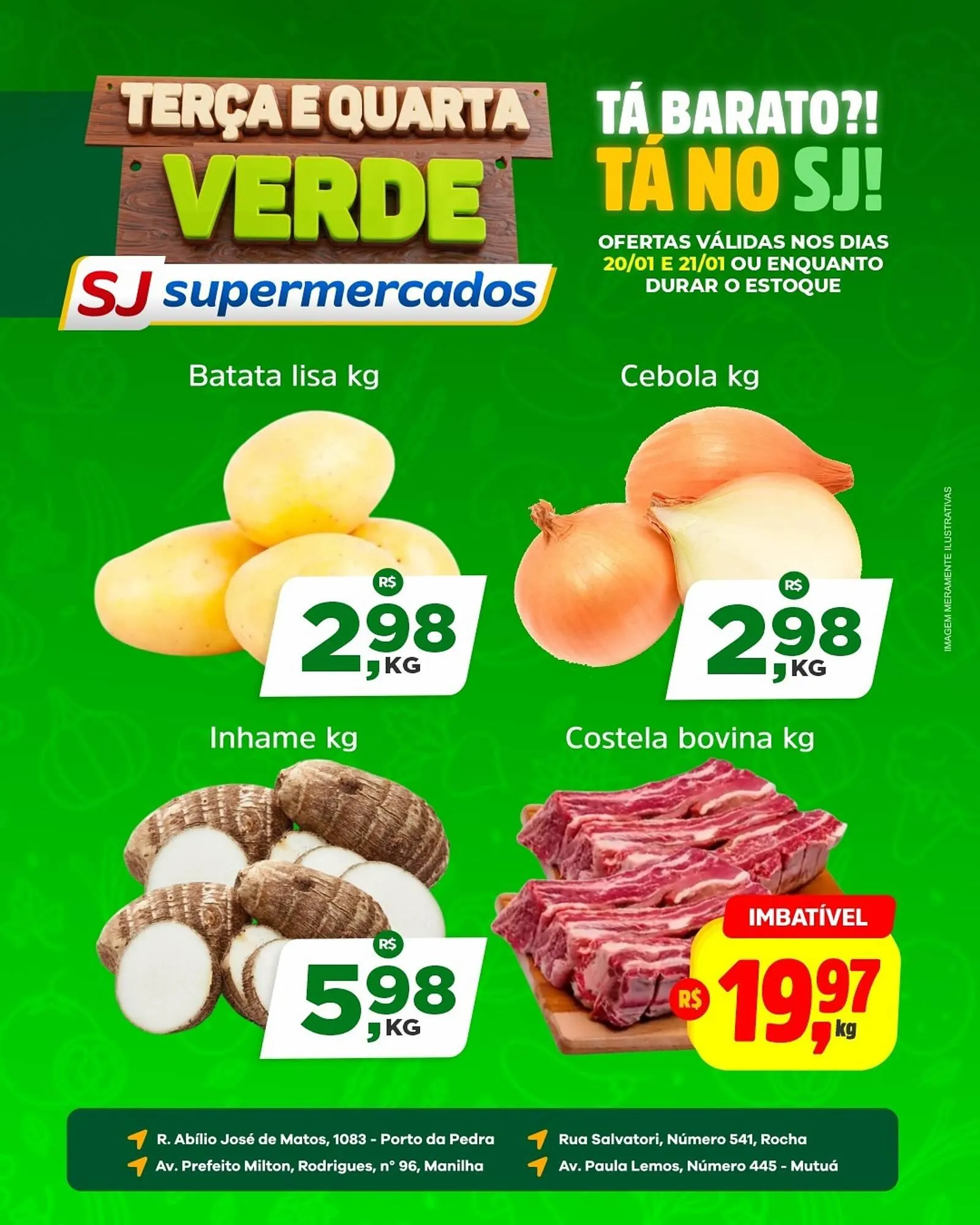 Encarte de Encarte Sj Supermercados 20 de janeiro até 21 de janeiro 2026 - Pagina 3