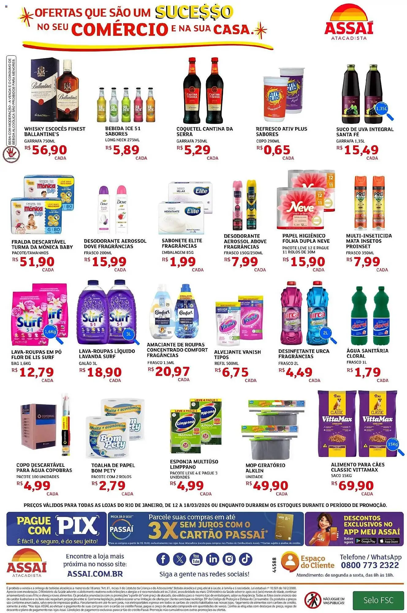 Encarte de Encarte Assaí Atacadista 12 de março até 18 de março 2026 - Pagina 2