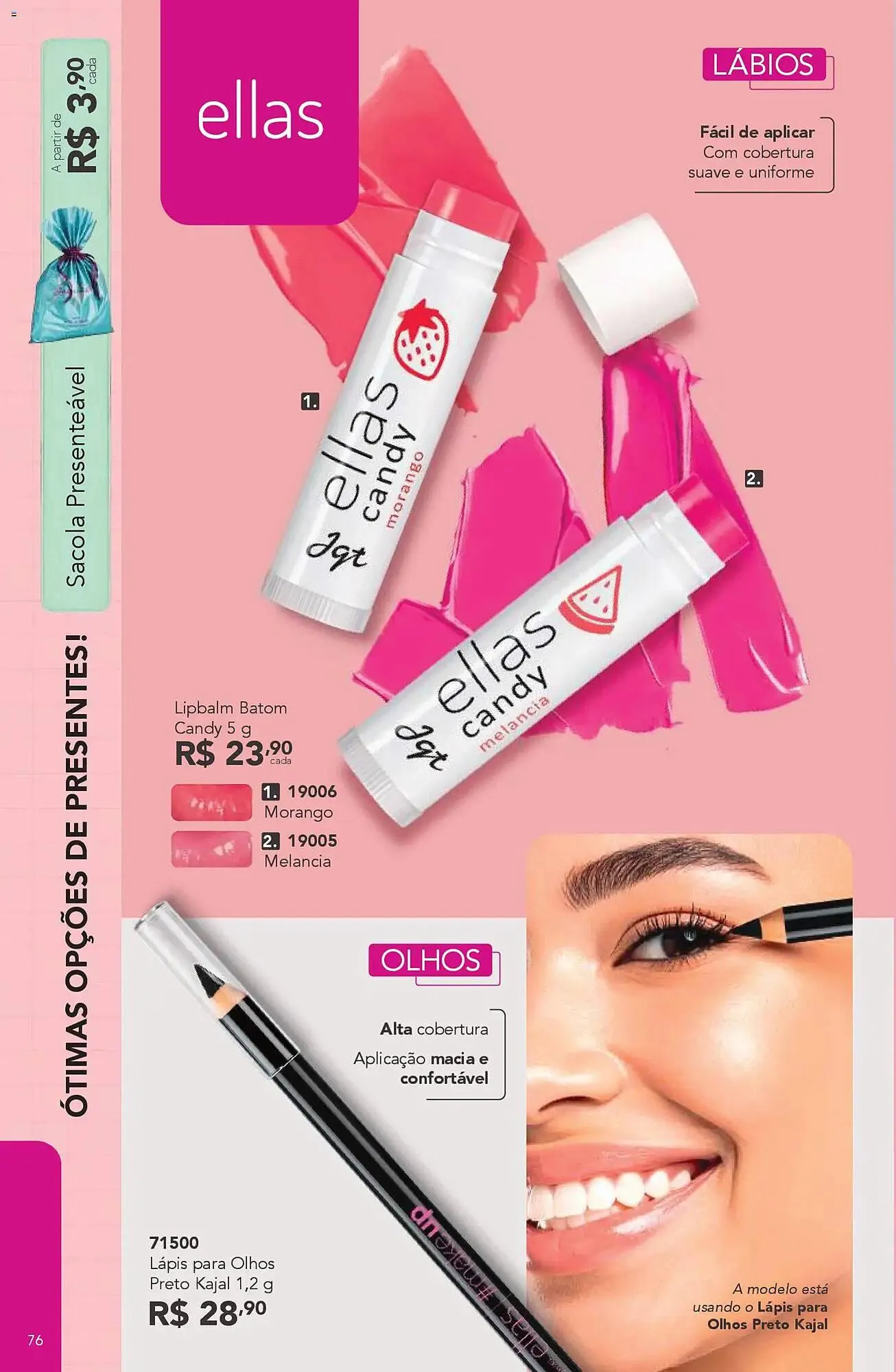 Encarte de Catálogo Jequiti 6 de março até 3 de abril 2026 - Pagina 76