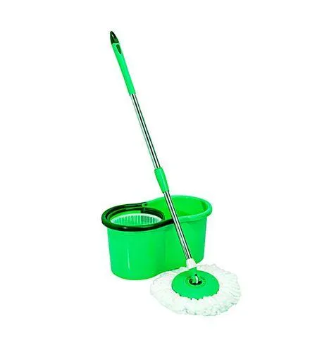 Balde Mop Giratório com Centrifuga Verde Florinda 14L UB0661