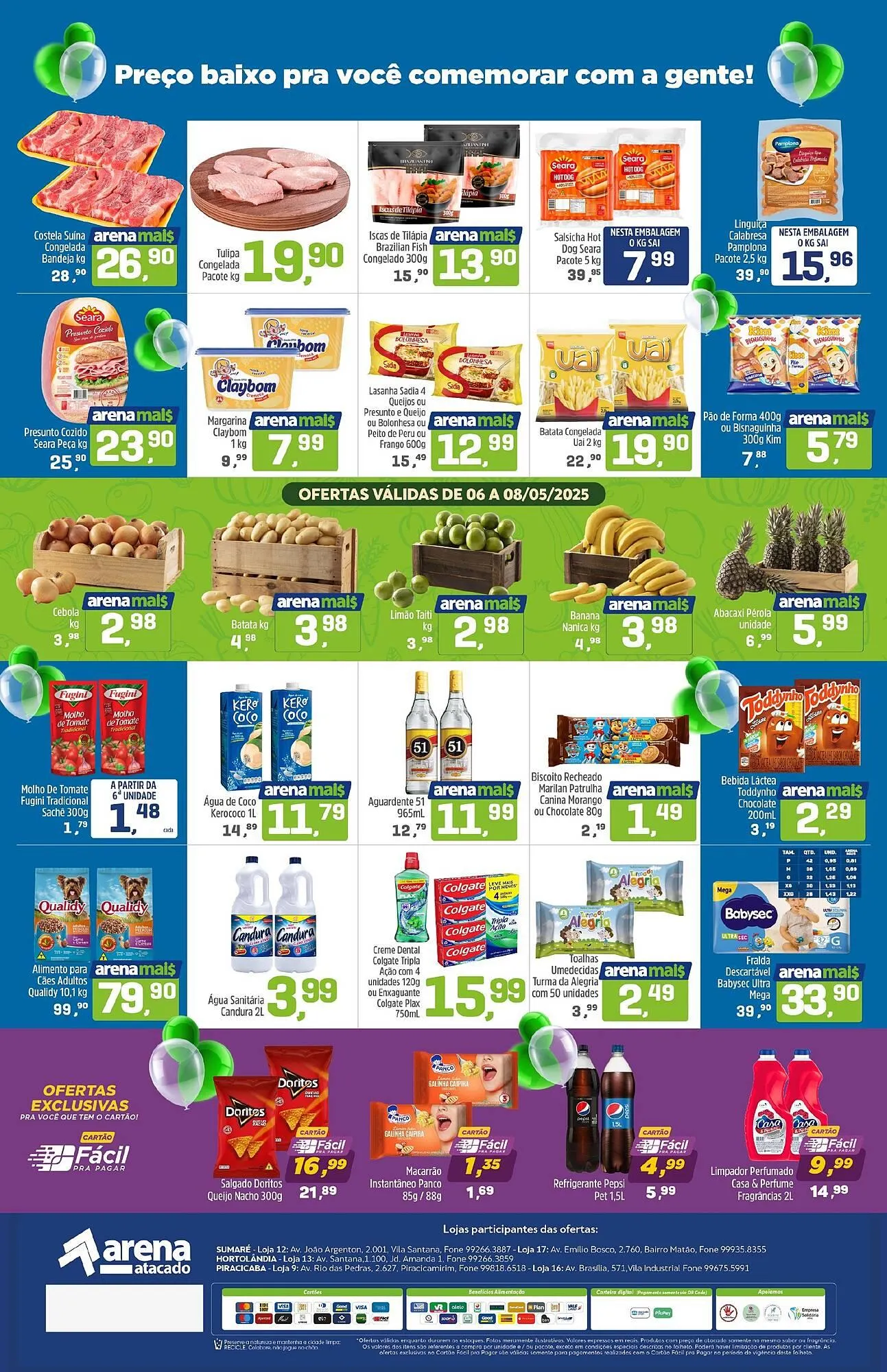 Encarte de Catálogo Arena Atacado 5 de maio até 8 de maio 2025 - Pagina 2