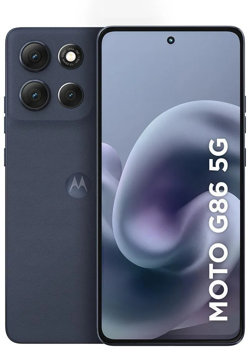 Smartphone Motorola G86 5G 256GB 8GB+16GB RAM Boost Câmera Dupla Tela6.7" Grafite