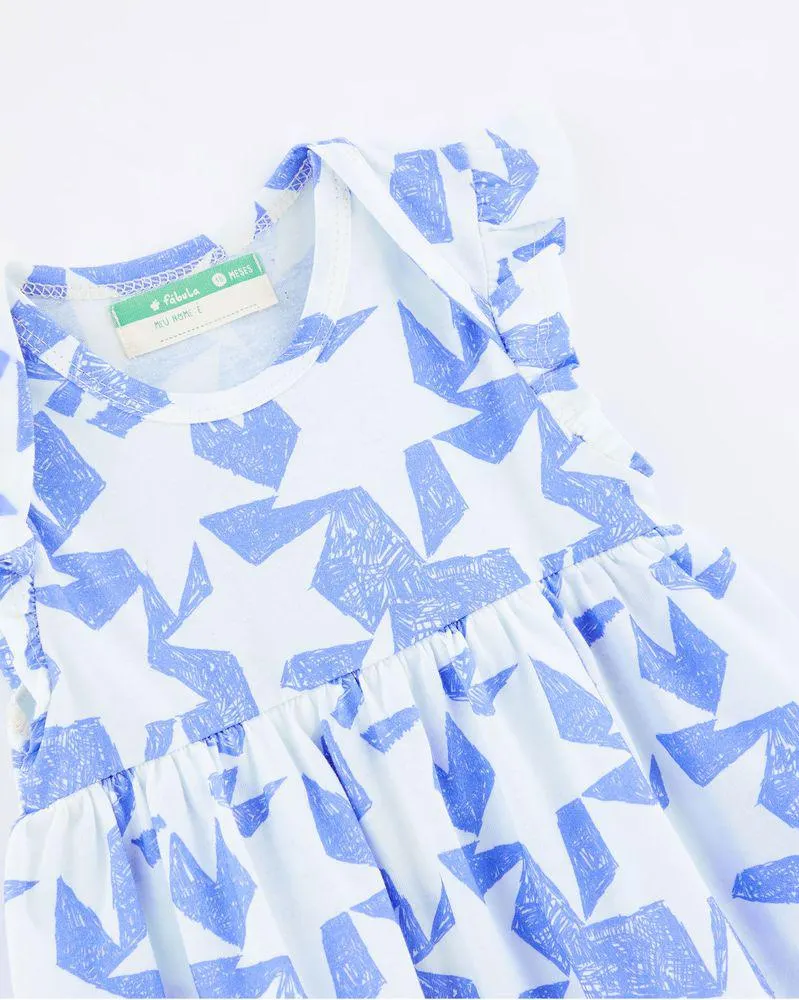 Vestido Bebe Malha Brilhosa Bf