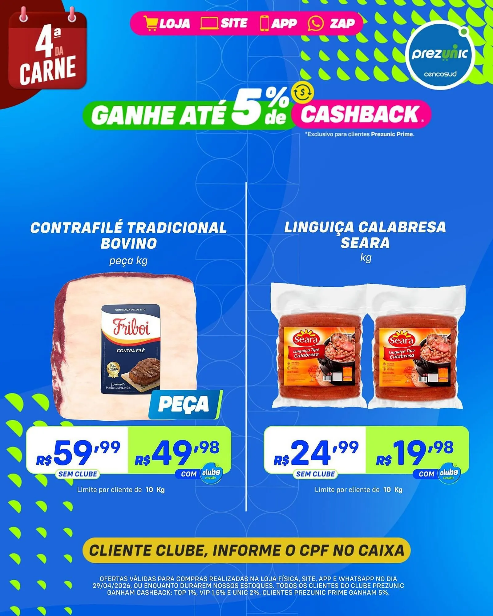 Encarte de Encarte Prezunic 29 de abril até 29 de abril 2026 - Pagina 2