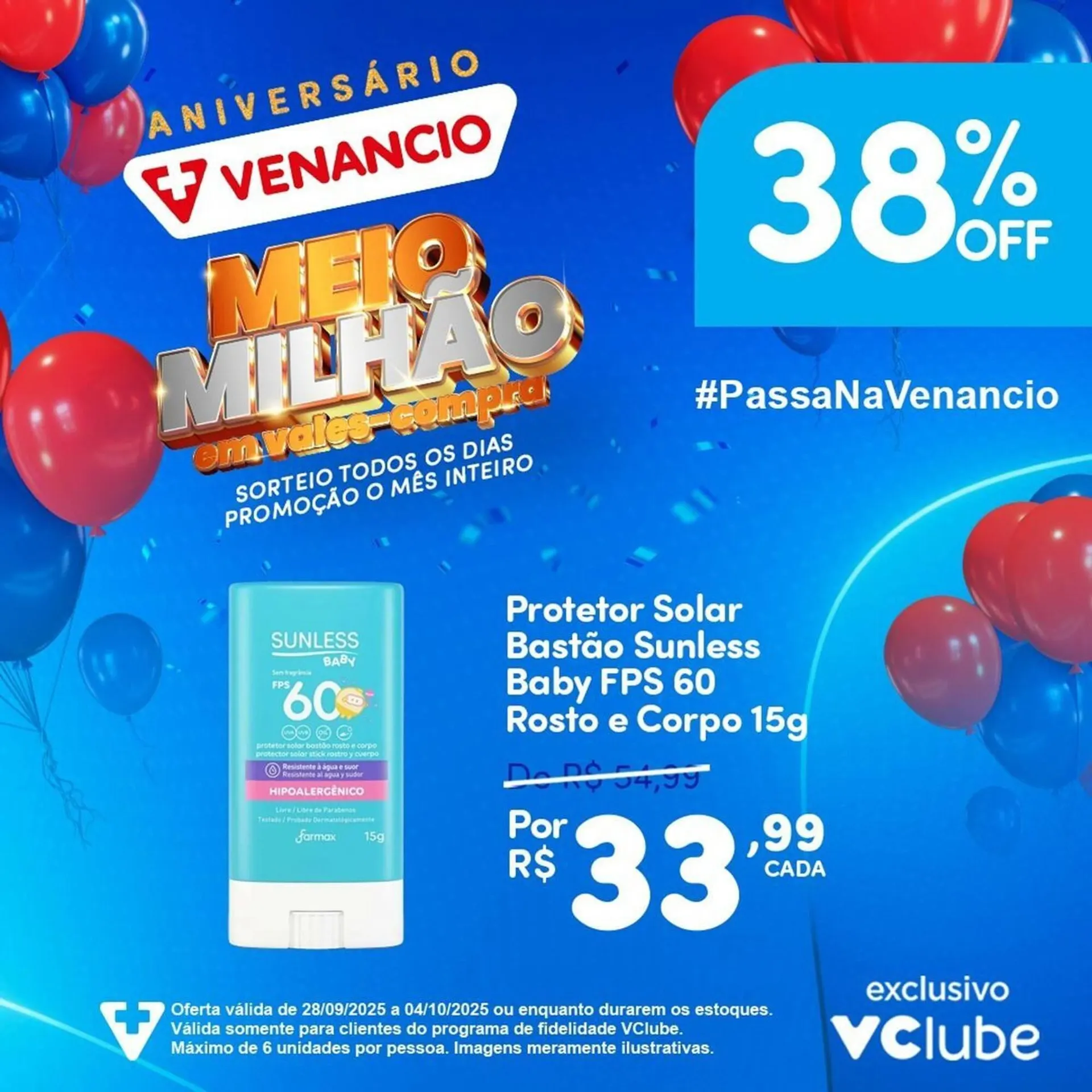 Encarte de Encarte Drogaria Venancio 29 de setembro até 4 de outubro 2025 - Pagina 3