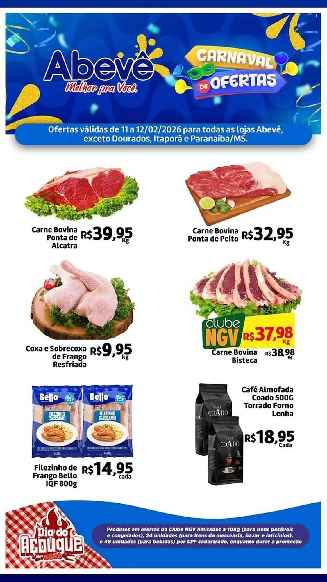 Encarte de Catálogo Abevê Supermercados 11 de fevereiro até 12 de fevereiro 2026 - Pagina 2