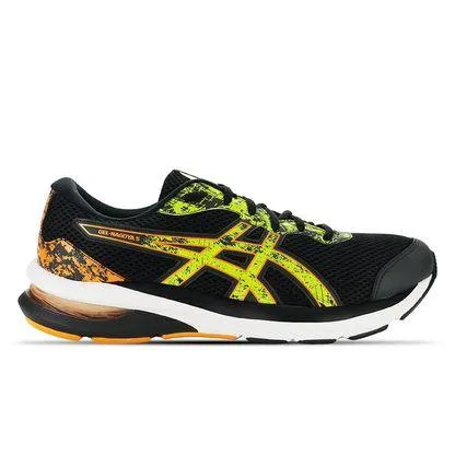Tênis ASICS GEL-Nagoya 5 - Masculino - Preto, Verde e Laranja