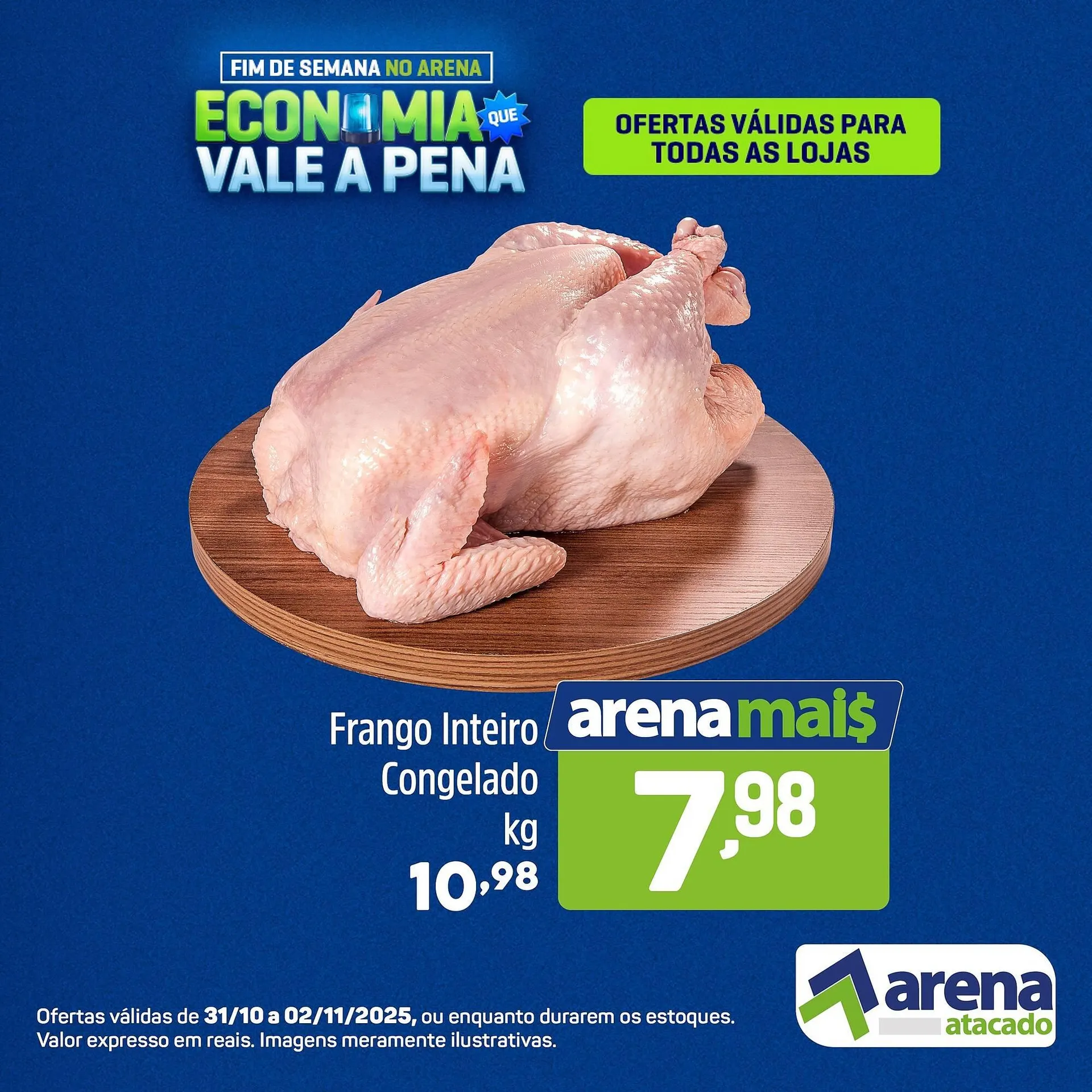 Encarte de Folheto Arena Atacado 31 de outubro até 2 de novembro 2025 - Pagina 2