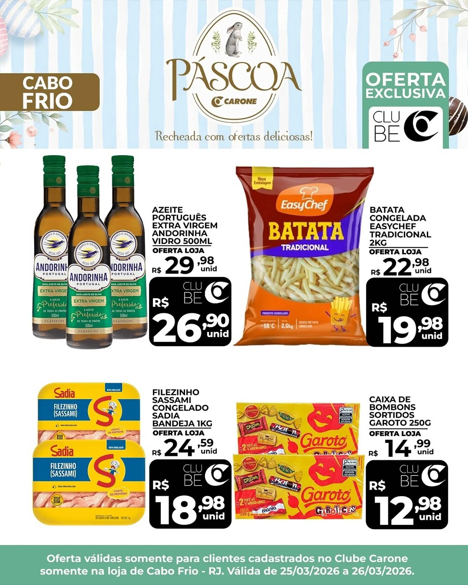 Encarte de Encarte Carone 24 de março até 26 de março 2026 - Pagina 1