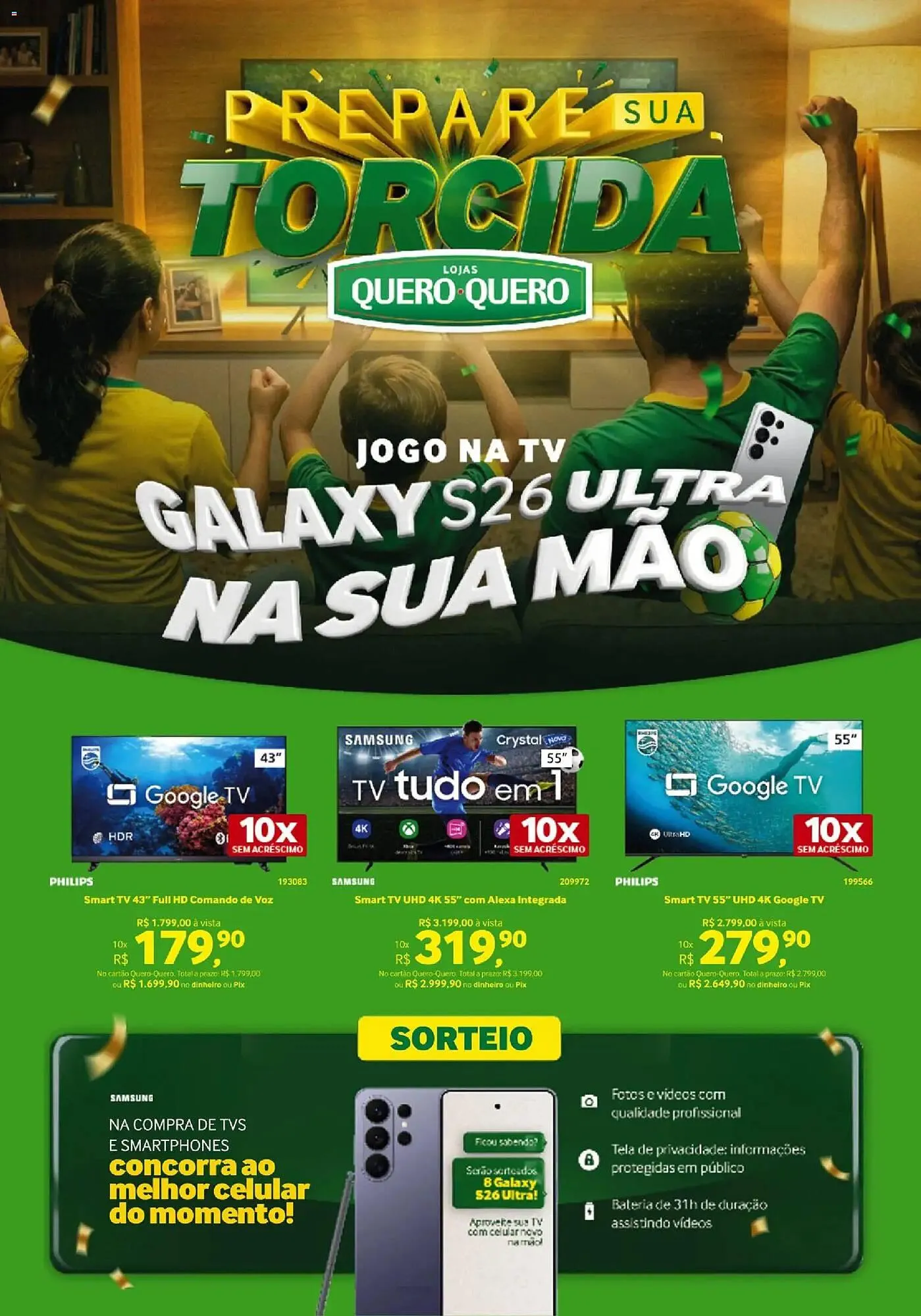 Encarte de Folheto Quero Quero 7 de abril até 30 de abril 2026 - Pagina 1