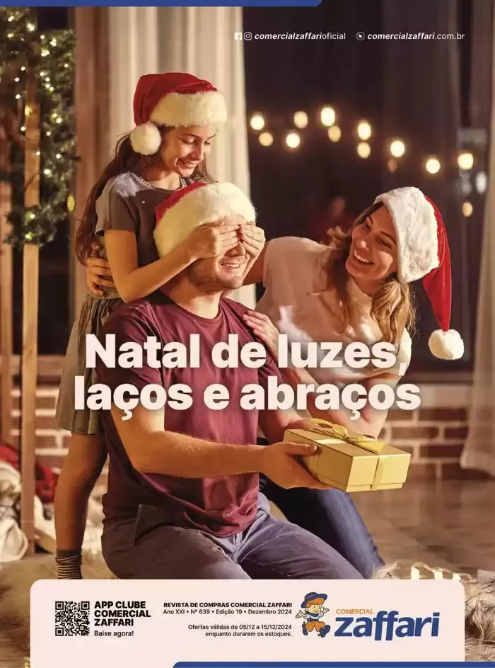 Encarte de Encarte Comercial Zaffari 6 de dezembro até 15 de dezembro 2024 - Pagina 1