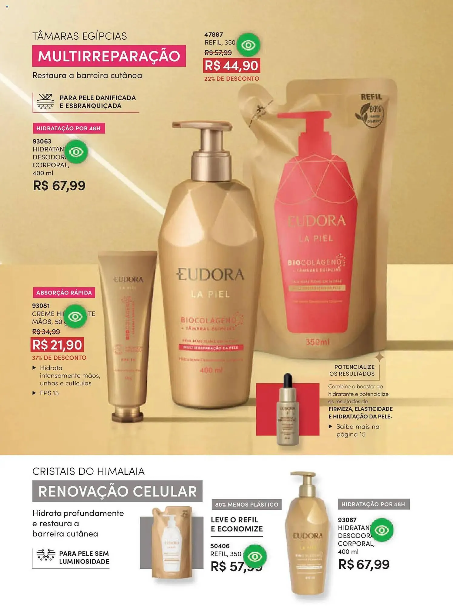 Encarte de Catálogo Eudora 8 de janeiro até 31 de janeiro 2026 - Pagina 61