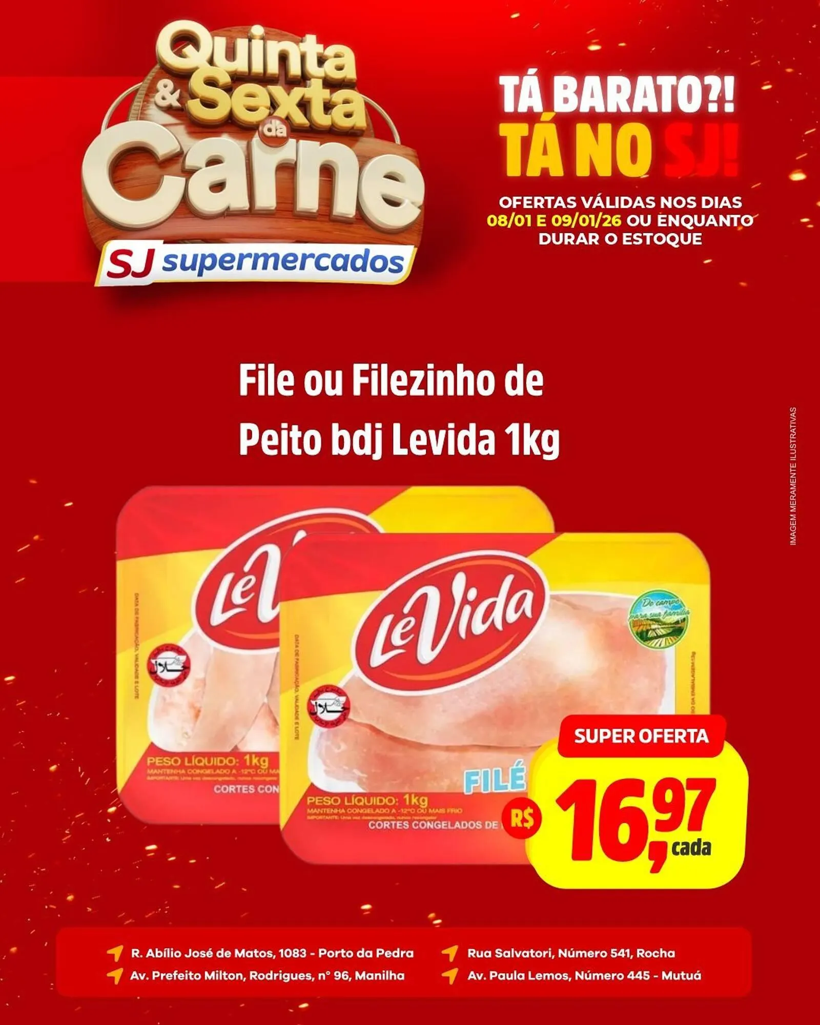 Encarte de Encarte Sj Supermercados 8 de janeiro até 9 de janeiro 2026 - Pagina 4
