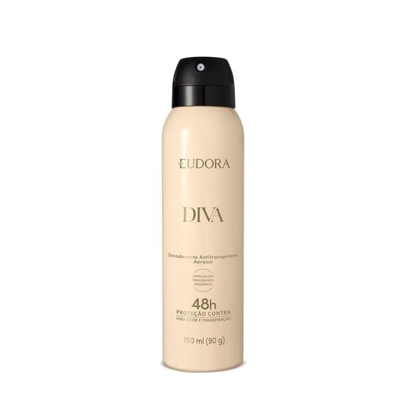 Desodorante Antitranspirante Aerossol Diva 150ml/90g
