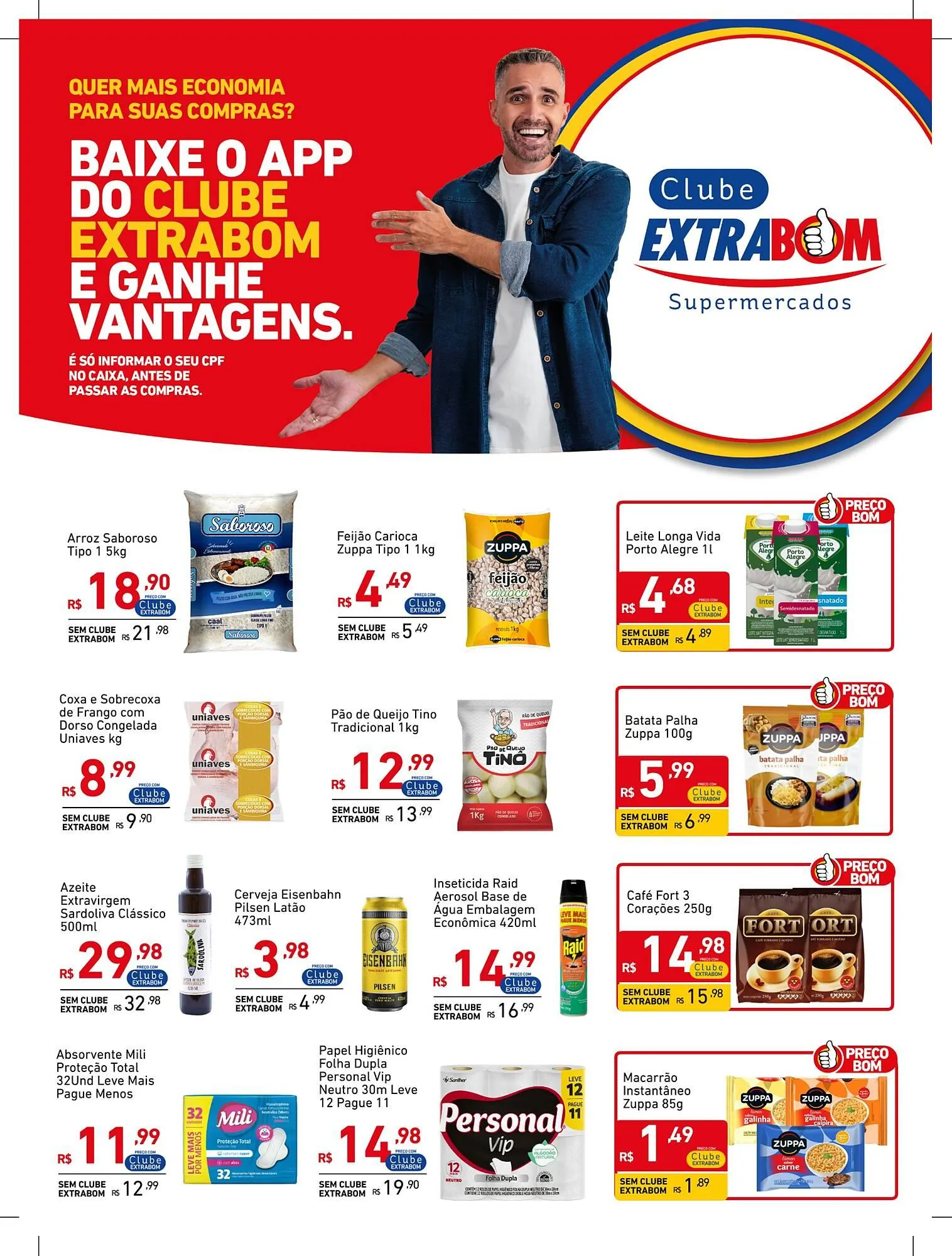 Encarte de Catálogo Extrabom Supermercados 7 de maio até 15 de maio 2025 - Pagina 1