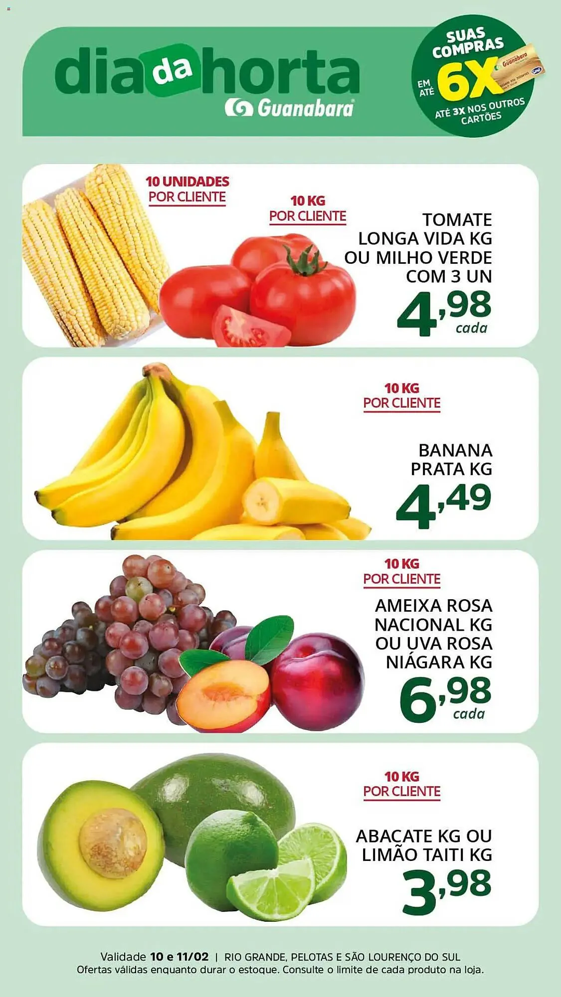 Encarte Supermercados Guanabara - 1