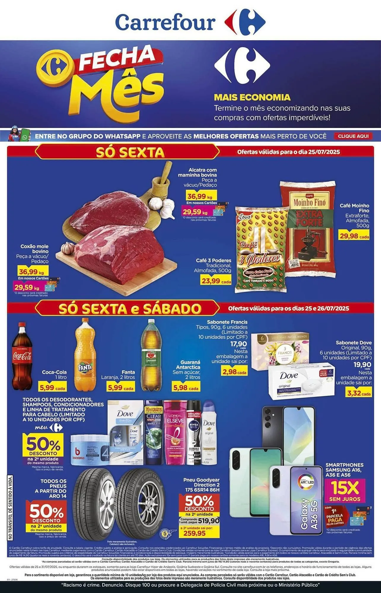 Encarte de Catálogo Carrefour 25 de julho até 31 de julho 2025 - Pagina 1
