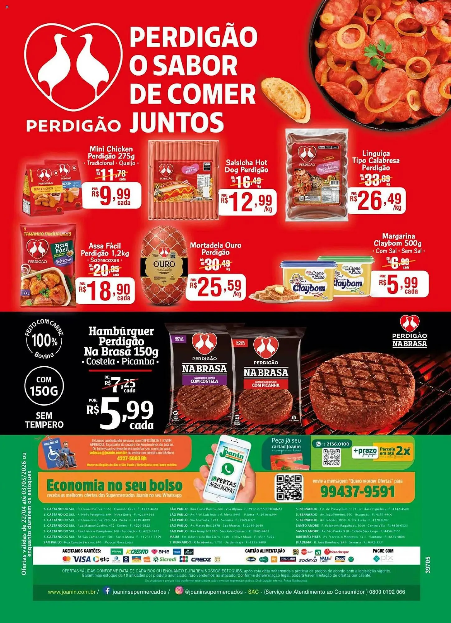 Encarte de Catálogo Supermercados Joanin 22 de abril até 3 de maio 2026 - Pagina 2