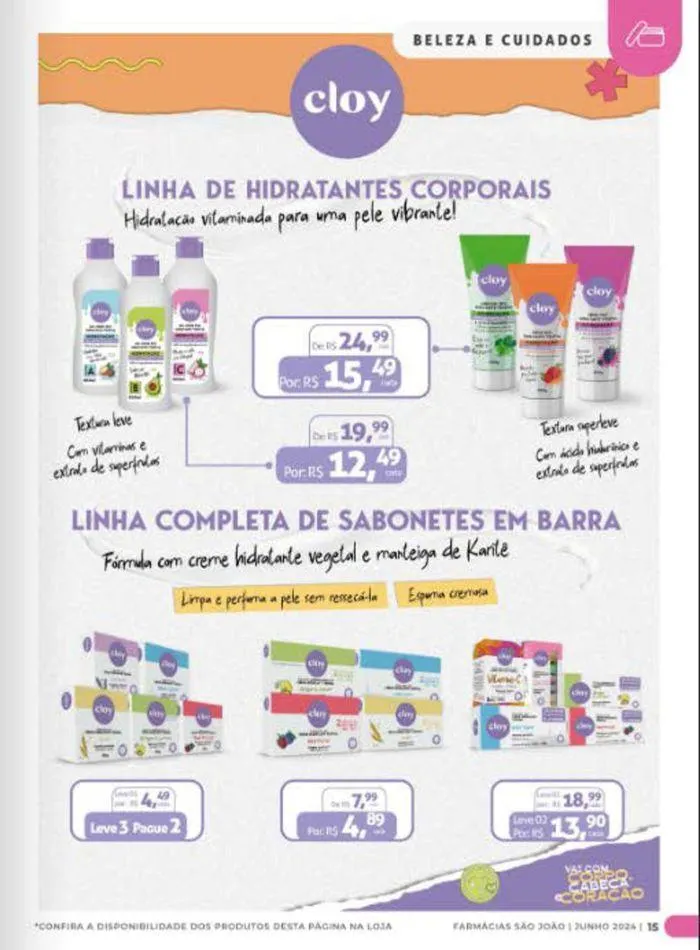 Encarte de Oferta Especial  4 de junho até 30 de junho 2024 - Pagina 15