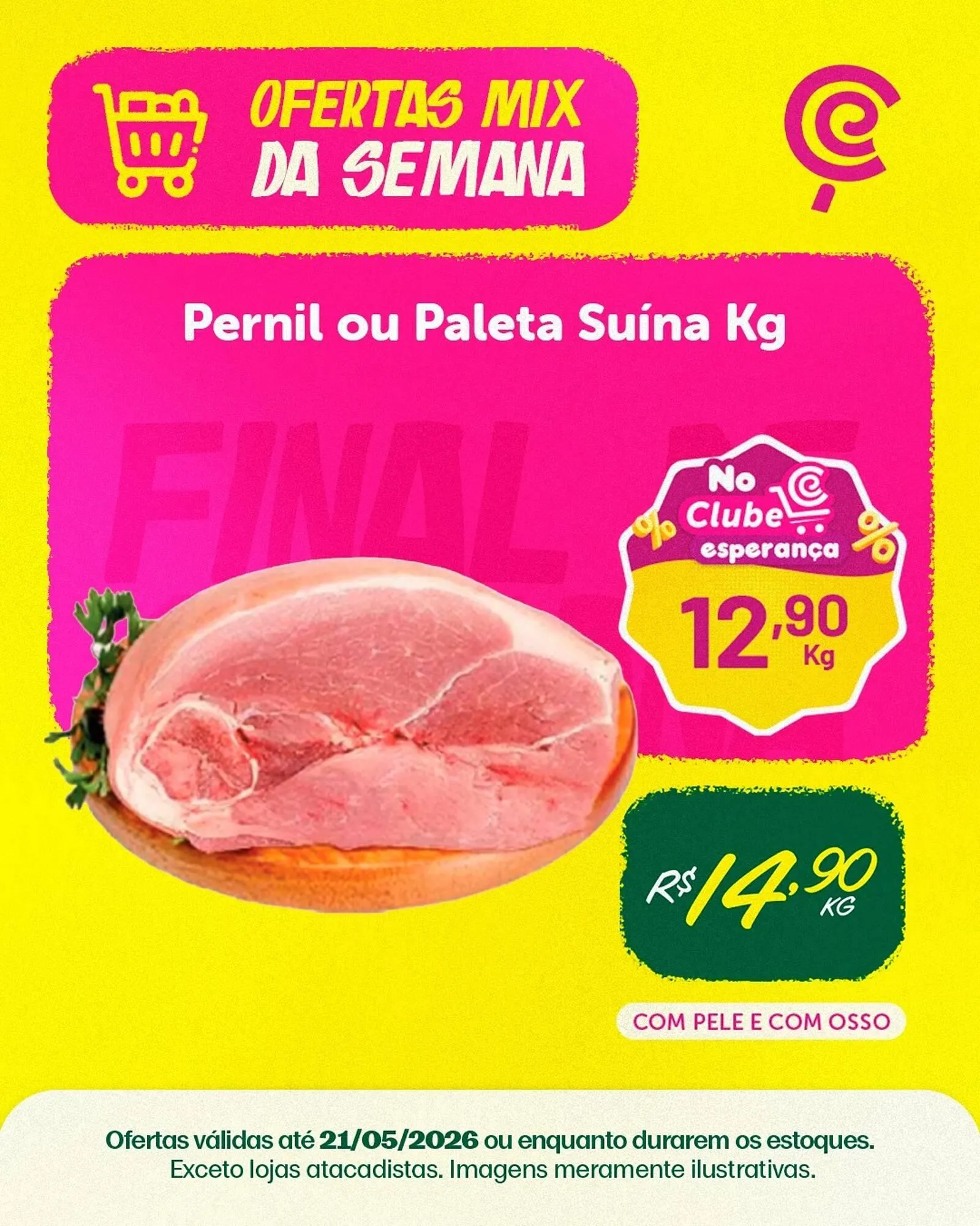 Encarte de Folheto Comercial Esperança 16 de maio até 21 de maio 2026 - Pagina 1