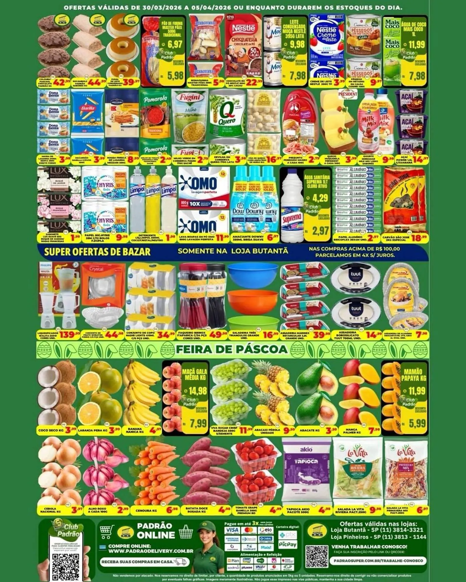 Encarte de Folheto Supermercado Padrão 30 de março até 5 de abril 2026 - Pagina 2