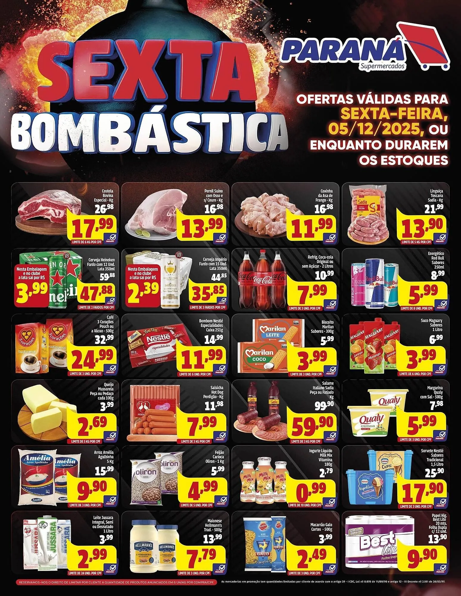 Encarte de Folheto Supermercado Paraná 4 de dezembro até 5 de dezembro 2025 - Pagina 1