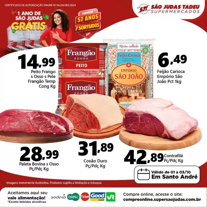 Encarte de Super Ofertas  1 de outubro até 3 de outubro 2024 - Pagina 3