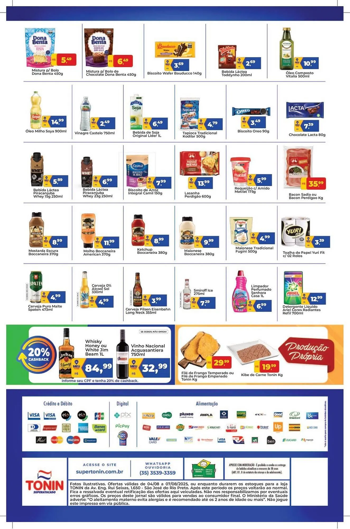 Encarte de Catálogo Tonin Superatacado 5 de agosto até 7 de agosto 2025 - Pagina 2