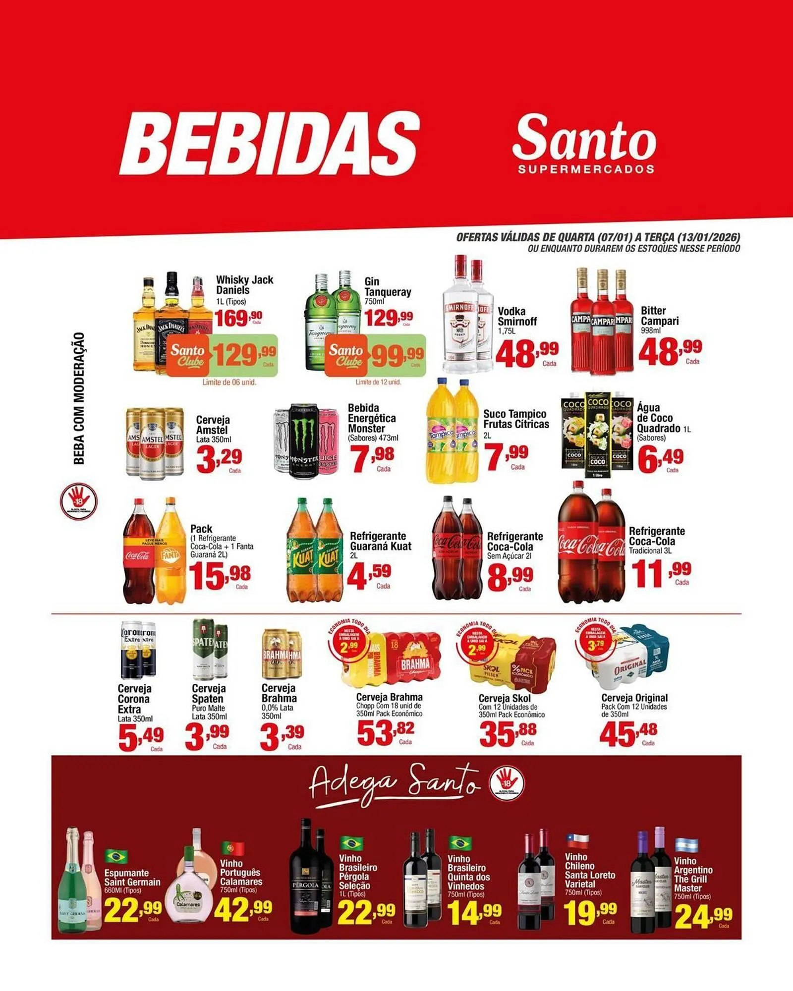 Encarte de Catálogo Santo Supermercados 7 de janeiro até 13 de janeiro 2026 - Pagina 2