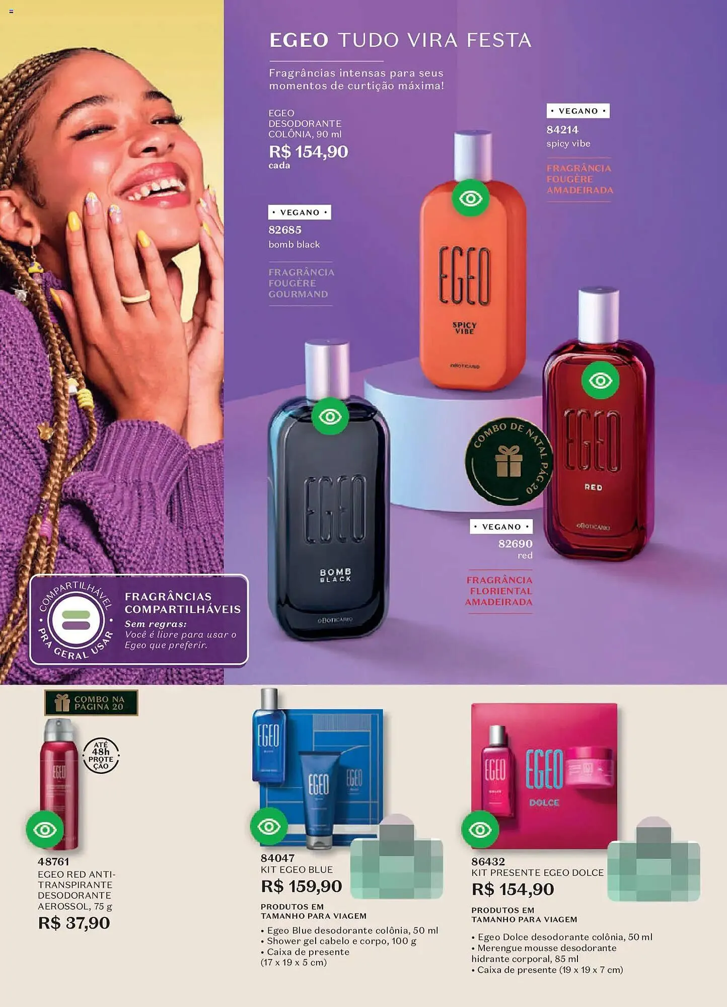 Encarte de Catálogo O Boticário 1 de dezembro até 26 de dezembro 2025 - Pagina 73