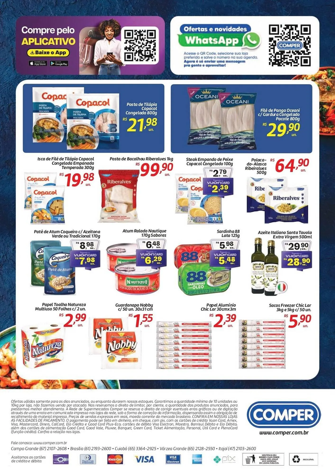 Encarte de Folheto Comper 16 de fevereiro até 26 de fevereiro 2026 - Pagina 2