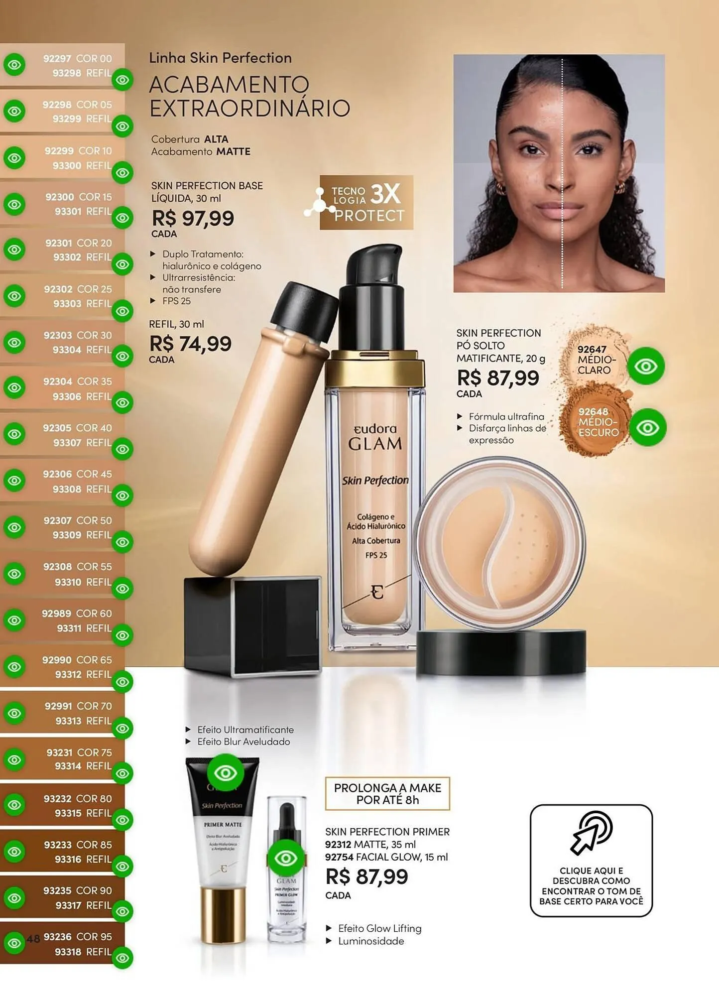 Encarte de Catálogo Eudora 23 de abril até 30 de junho 2025 - Pagina 54