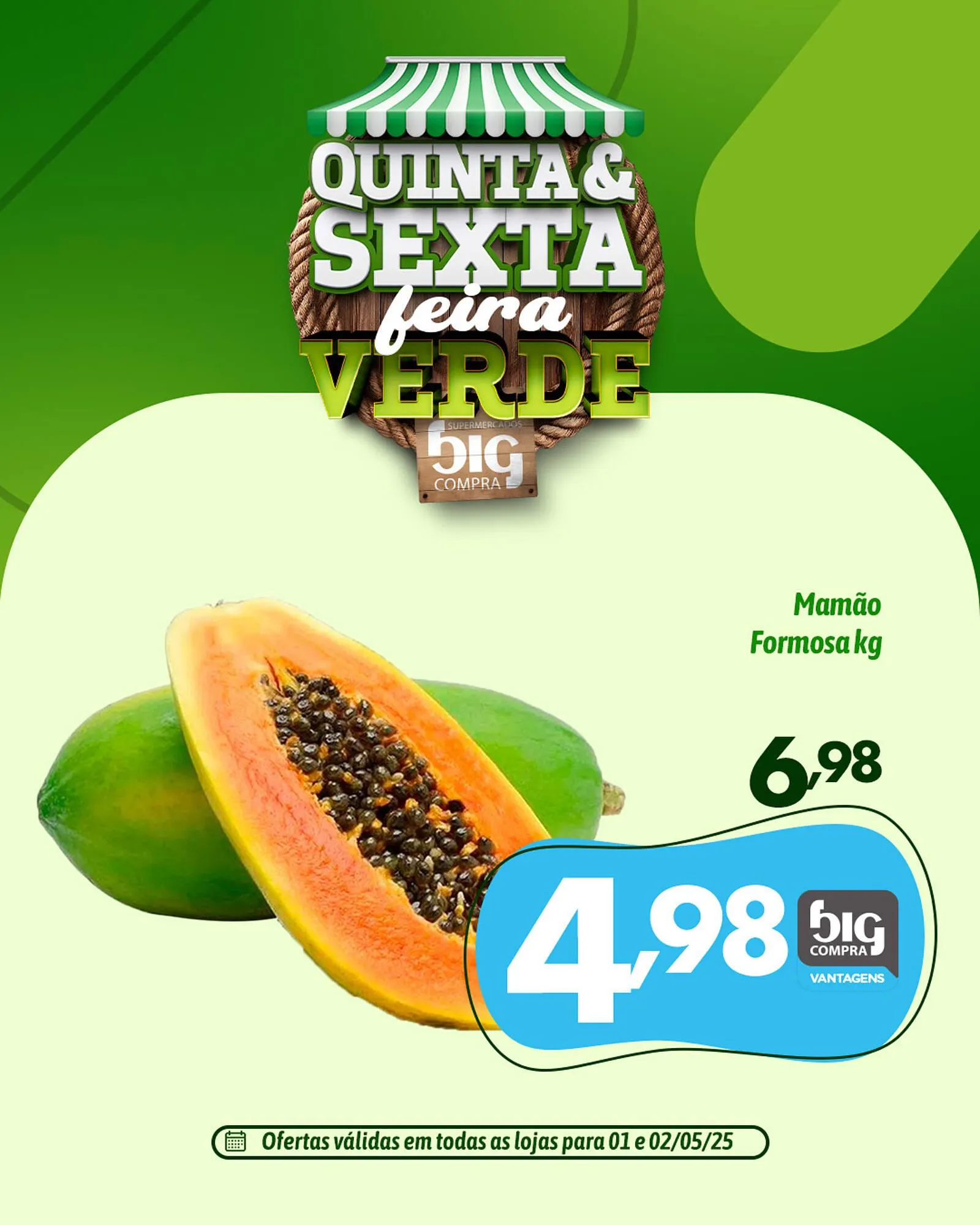 Encarte de Catálogo Supermercados Big Compra 1 de maio até 2 de maio 2025 - Pagina 2