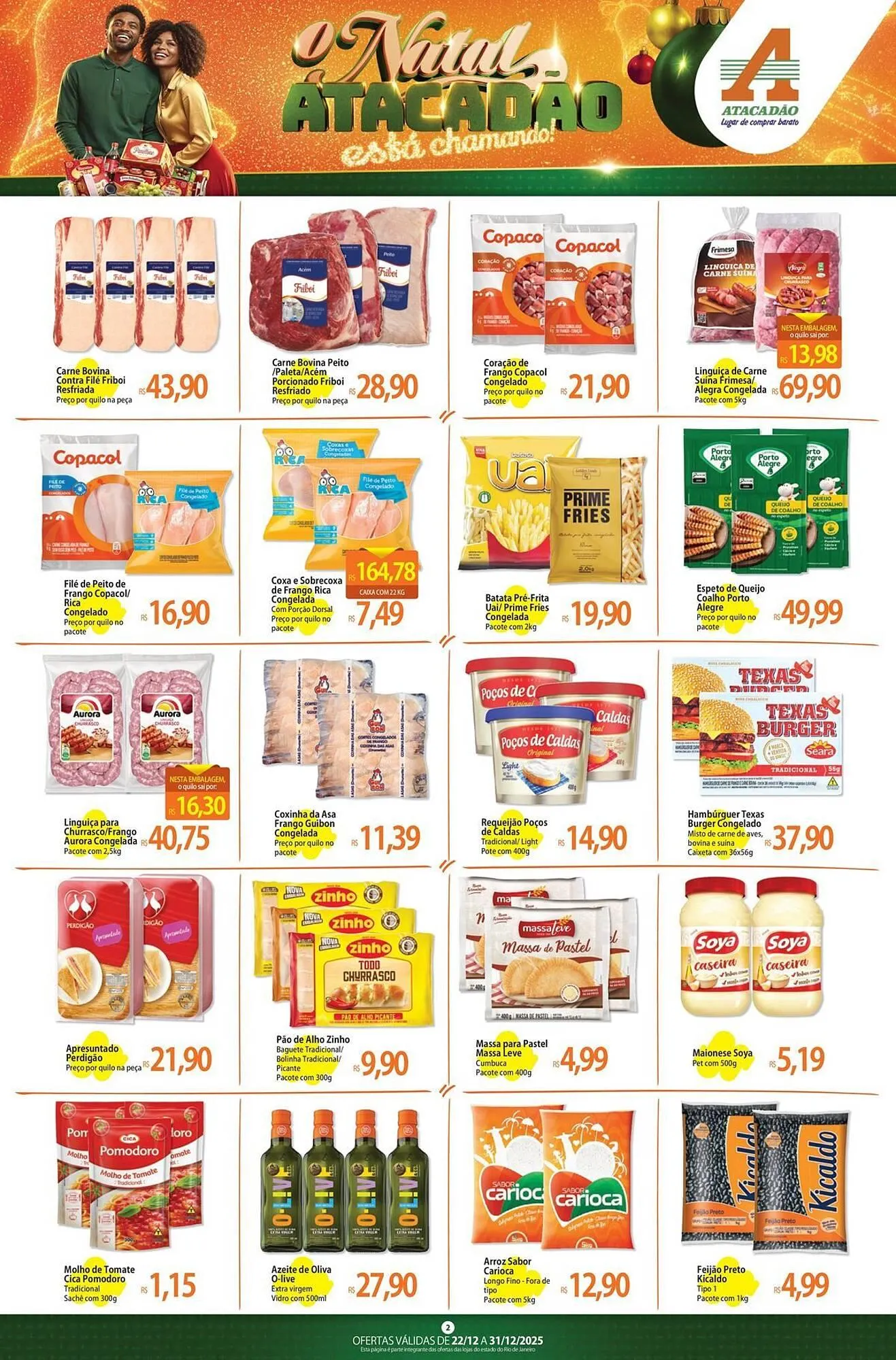 Encarte de Folheto Atacadão 23 de dezembro até 31 de dezembro 2025 - Pagina 2