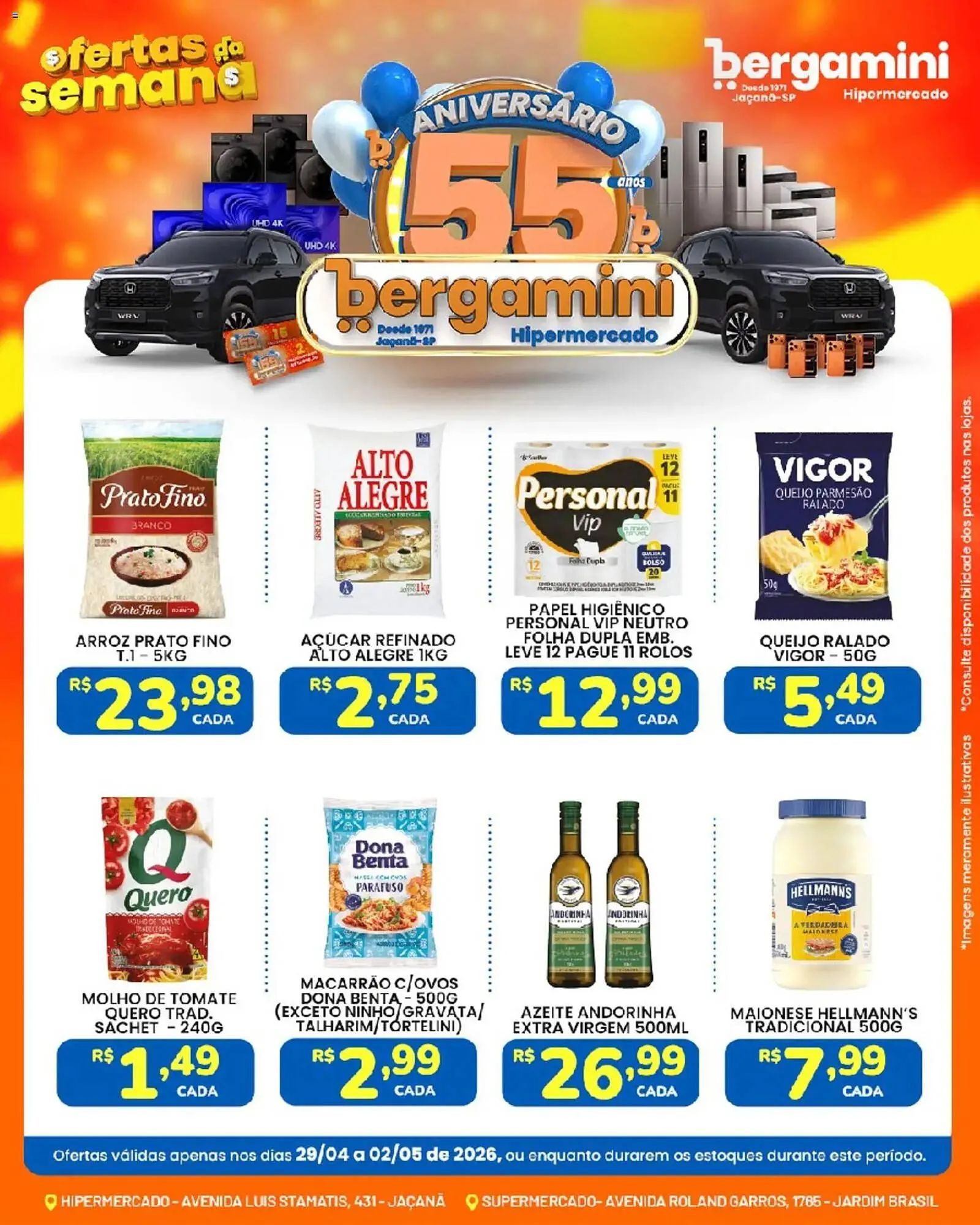 Encarte de Catálogo Supermercado Bergamini 29 de abril até 3 de maio 2026 - Pagina 2