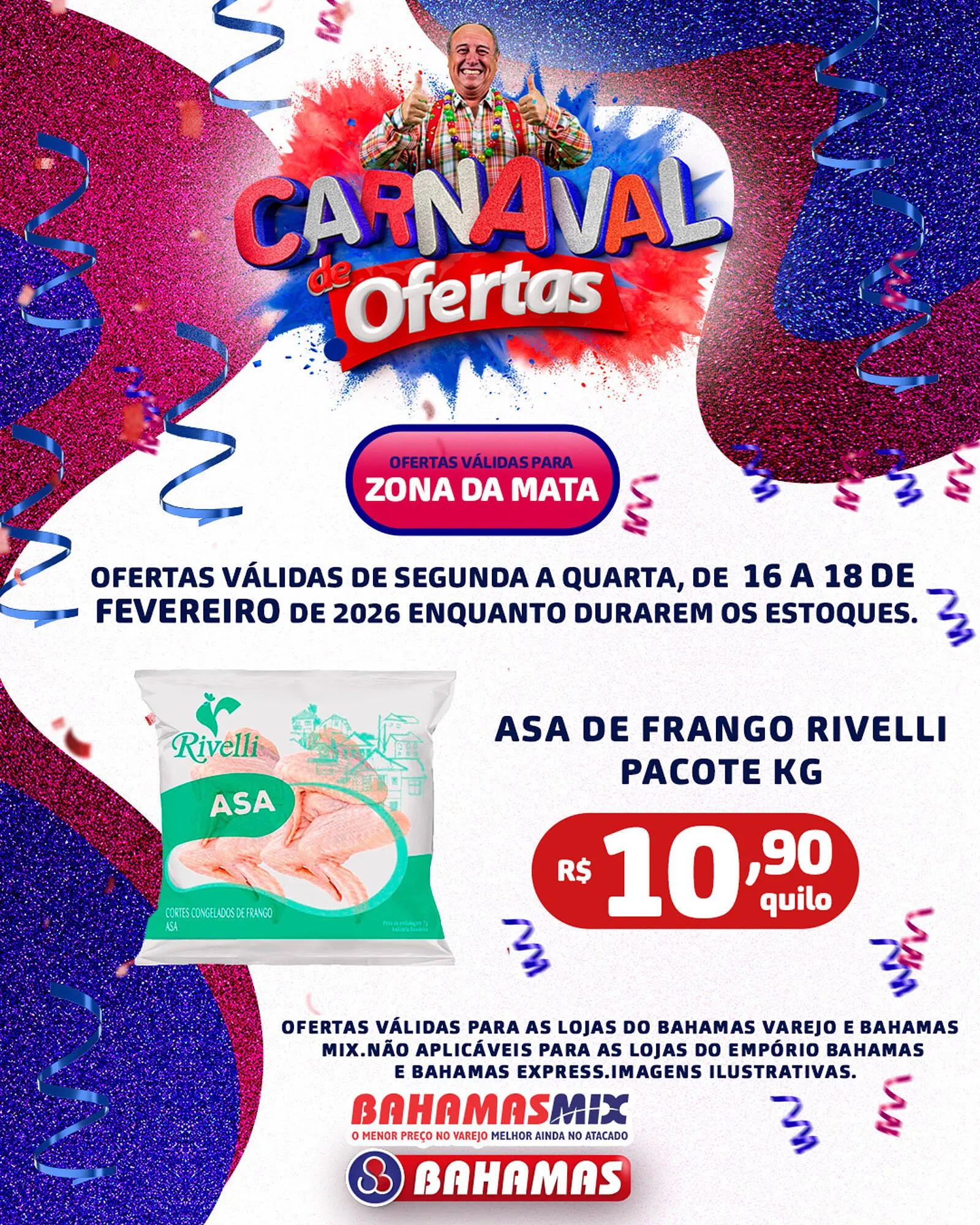 Encarte de Catálogo Bahamas Supermercados 16 de fevereiro até 18 de fevereiro 2026 - Pagina 3