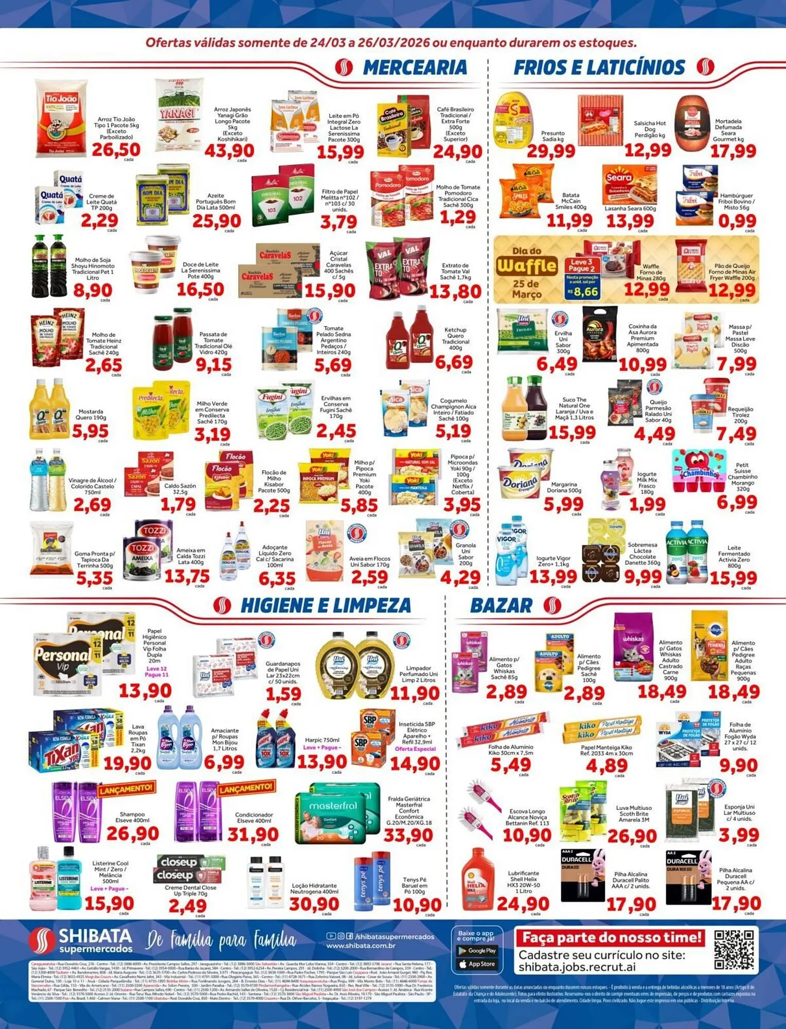 Encarte de Folheto Shibata Supermercados 24 de março até 26 de março 2026 - Pagina 2