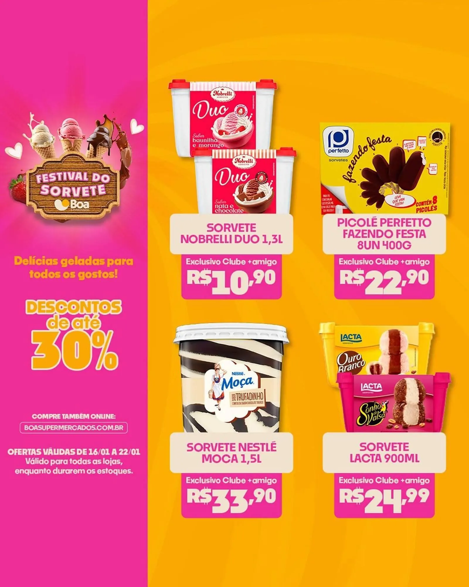 Encarte de Tabloide Boa Supermercados 19 de janeiro até 22 de janeiro 2026 - Pagina 7