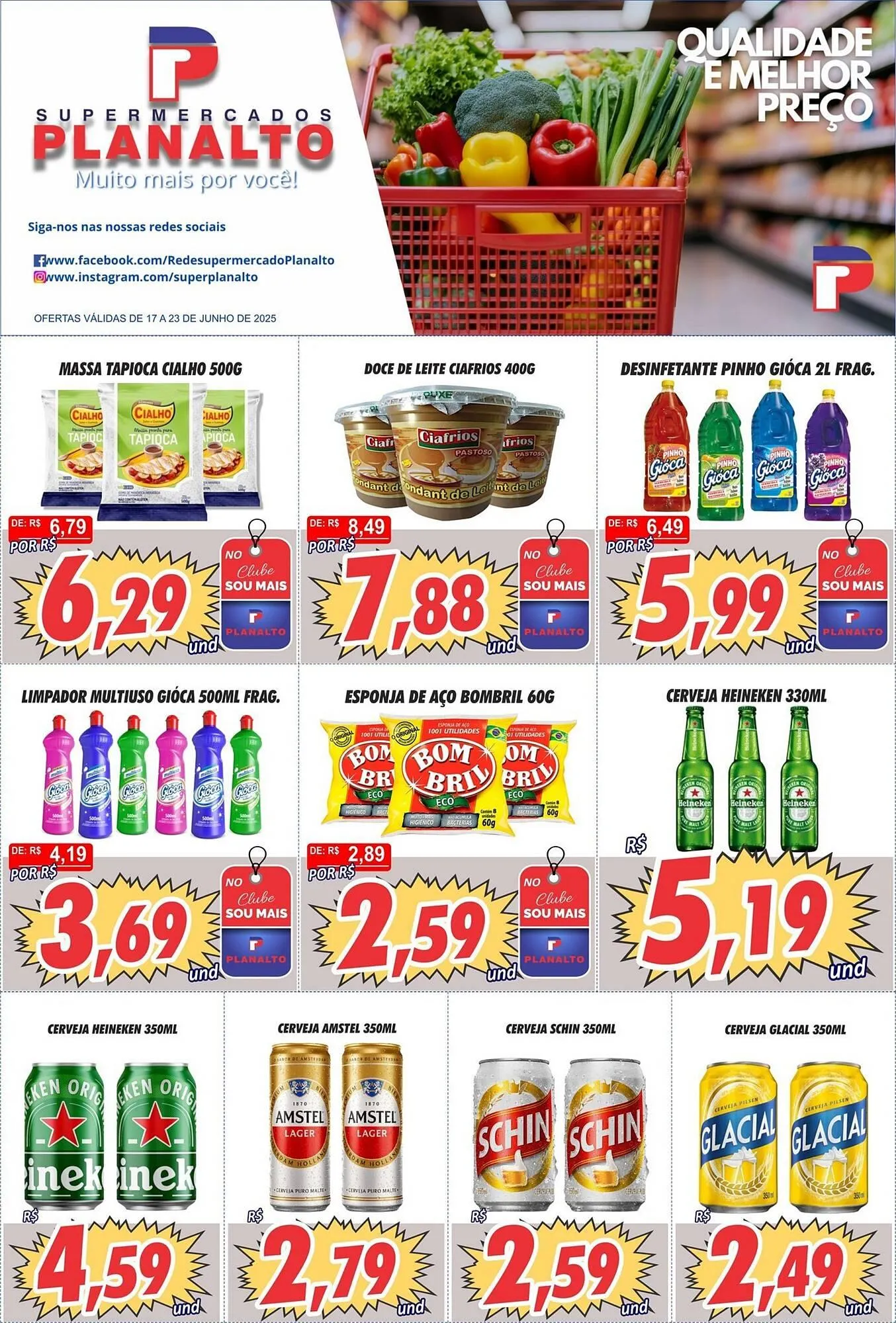 Encarte de Catálogo Supermercados Planalto 17 de junho até 23 de junho 2025 - Pagina 2