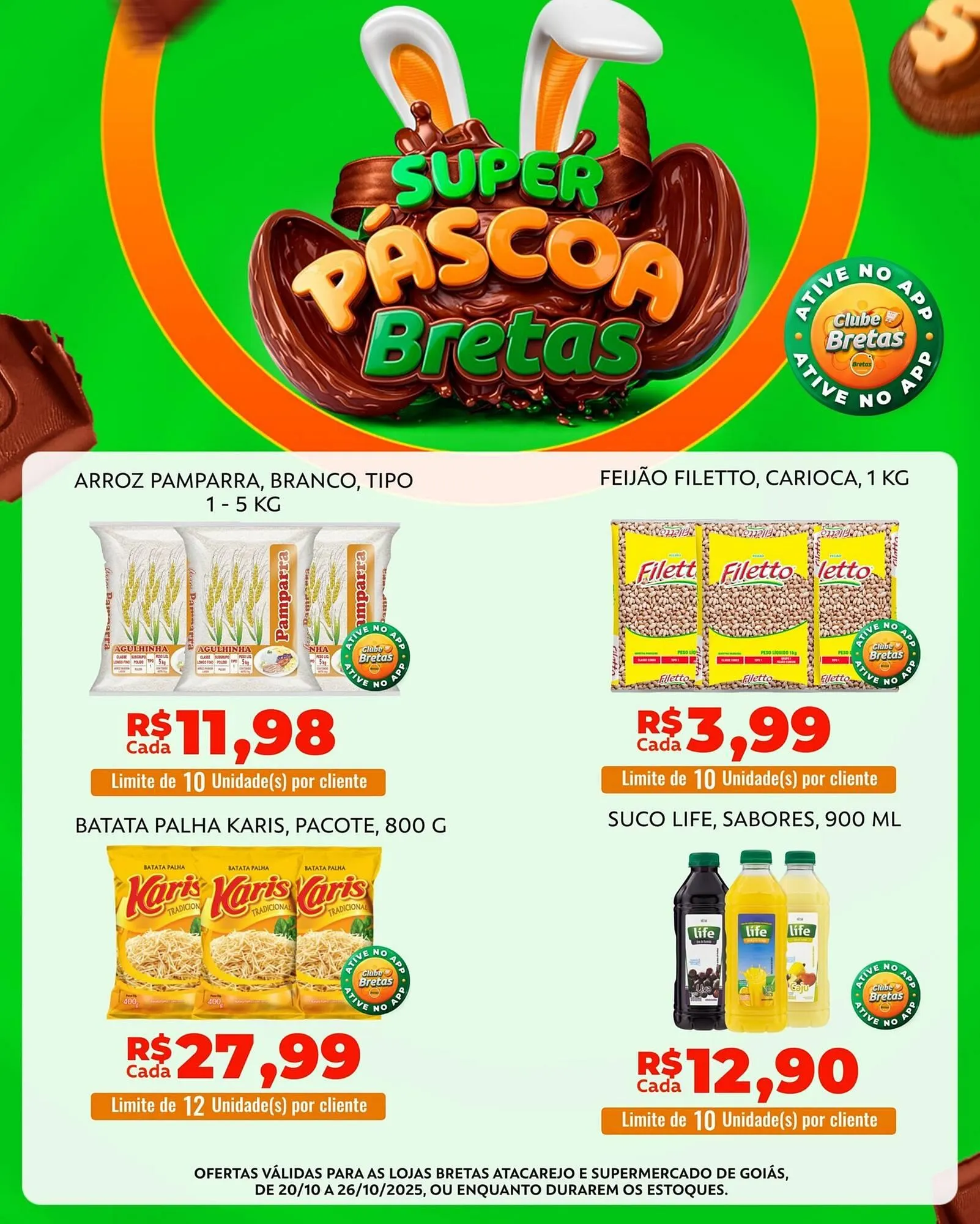 Encarte de Catálogo Supermercados Bretas 23 de março até 26 de março 2026 - Pagina 4